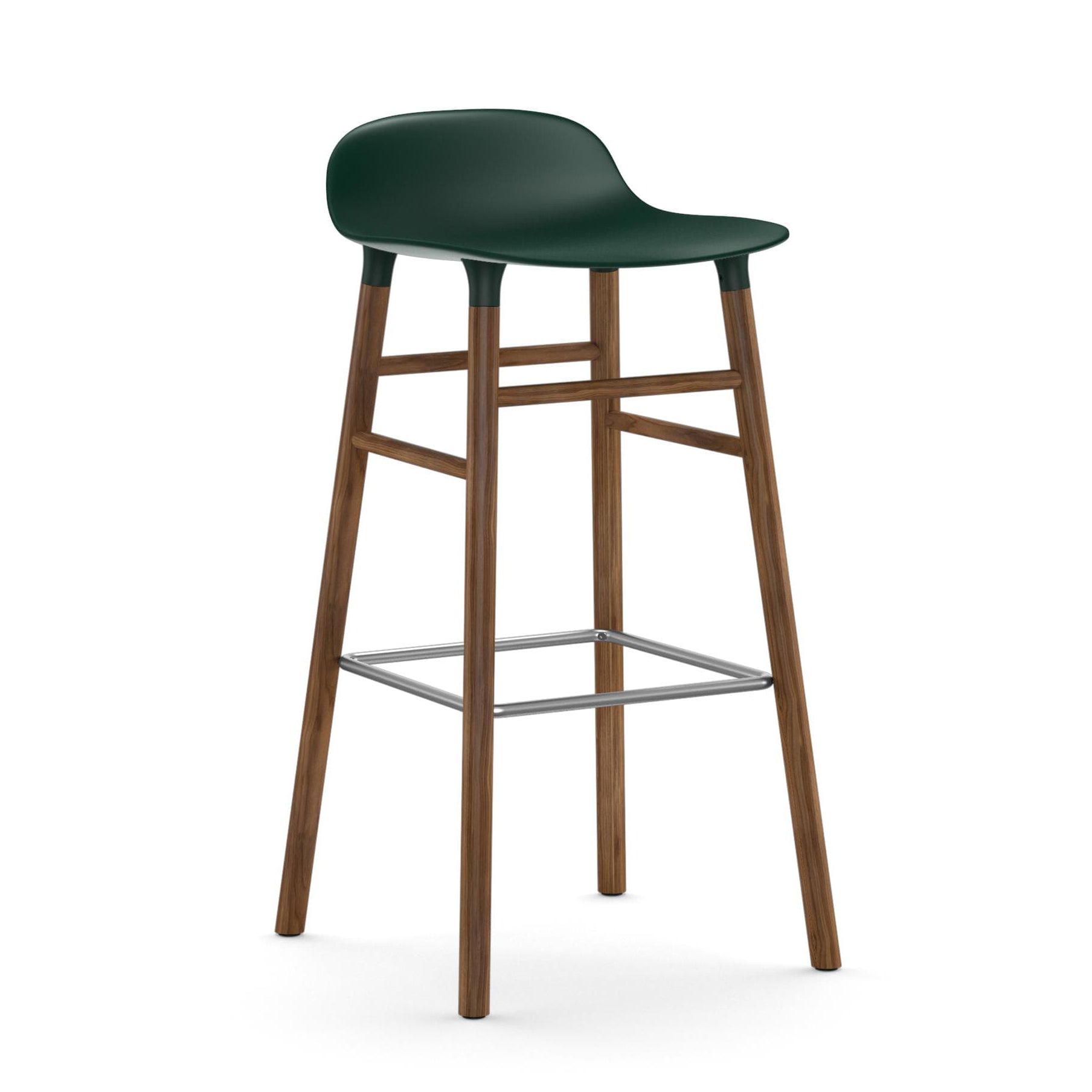 Normann Copenhagen Form Walnut Barstool