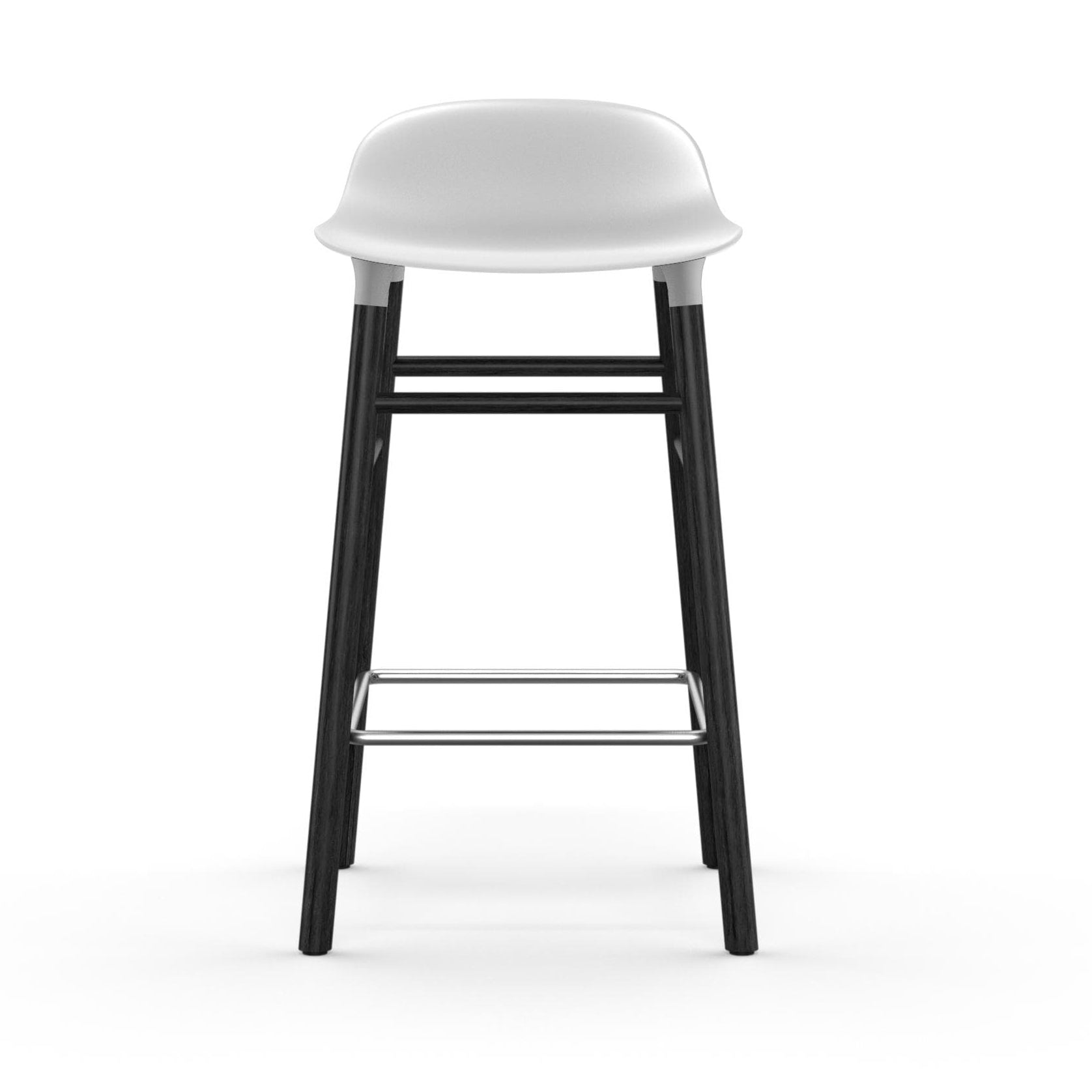 Normann Copenhagen Form Black Oak Barstool