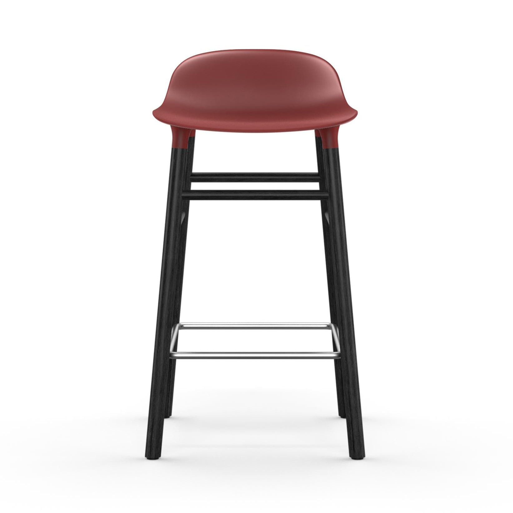 Normann Copenhagen Form Black Oak Barstool