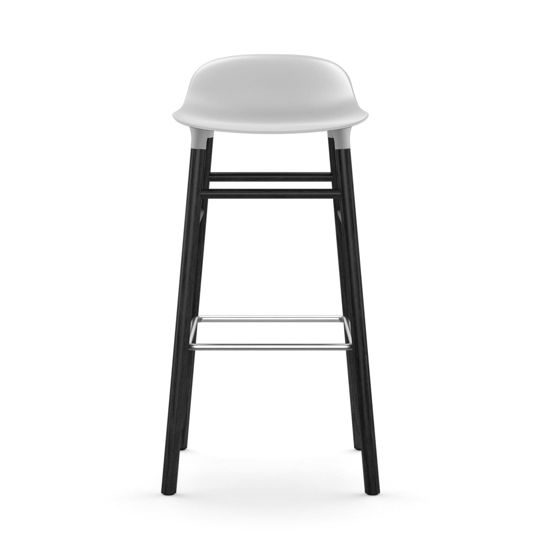 Normann Copenhagen Form Black Oak Barstool