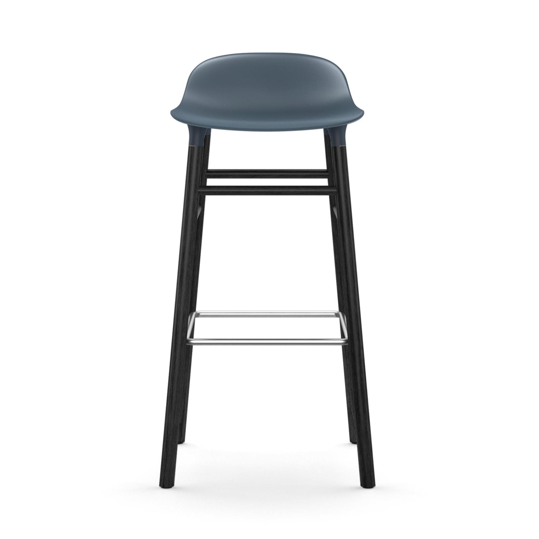 Normann Copenhagen Form Black Oak Barstool