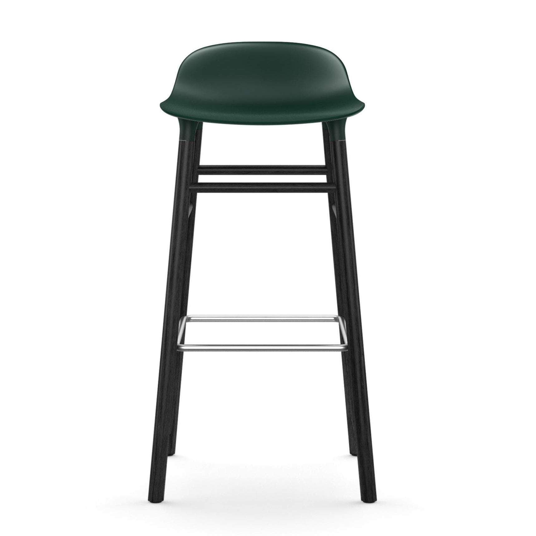 Normann Copenhagen Form Black Oak Barstool