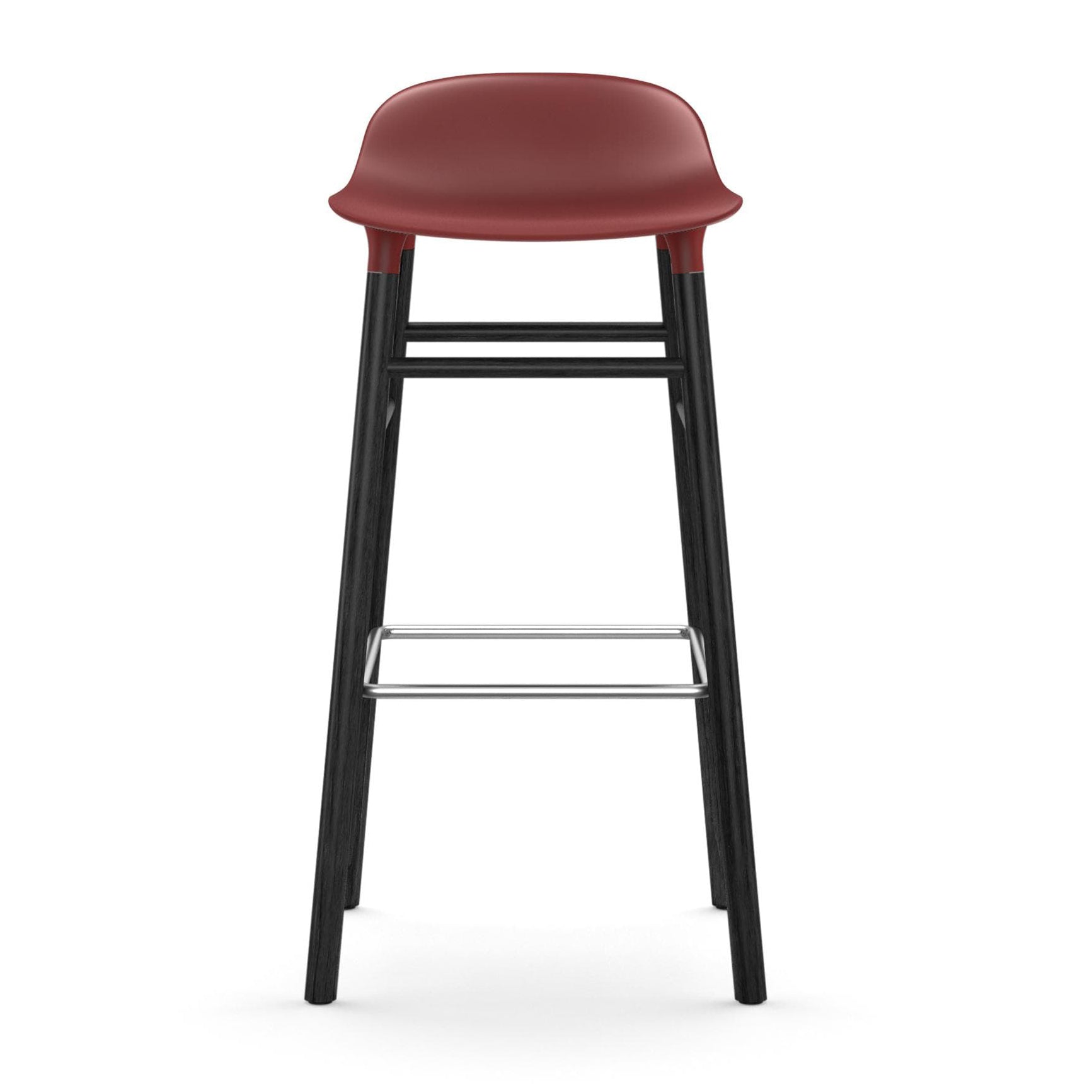 Normann Copenhagen Form Black Oak Barstool