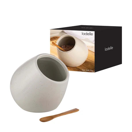 Ladelle Nestle 2 Piece Salt Pig
