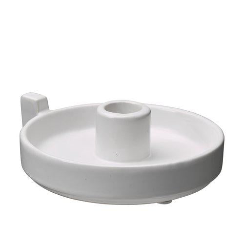 Wikholm Rachel Candleholder Matt White