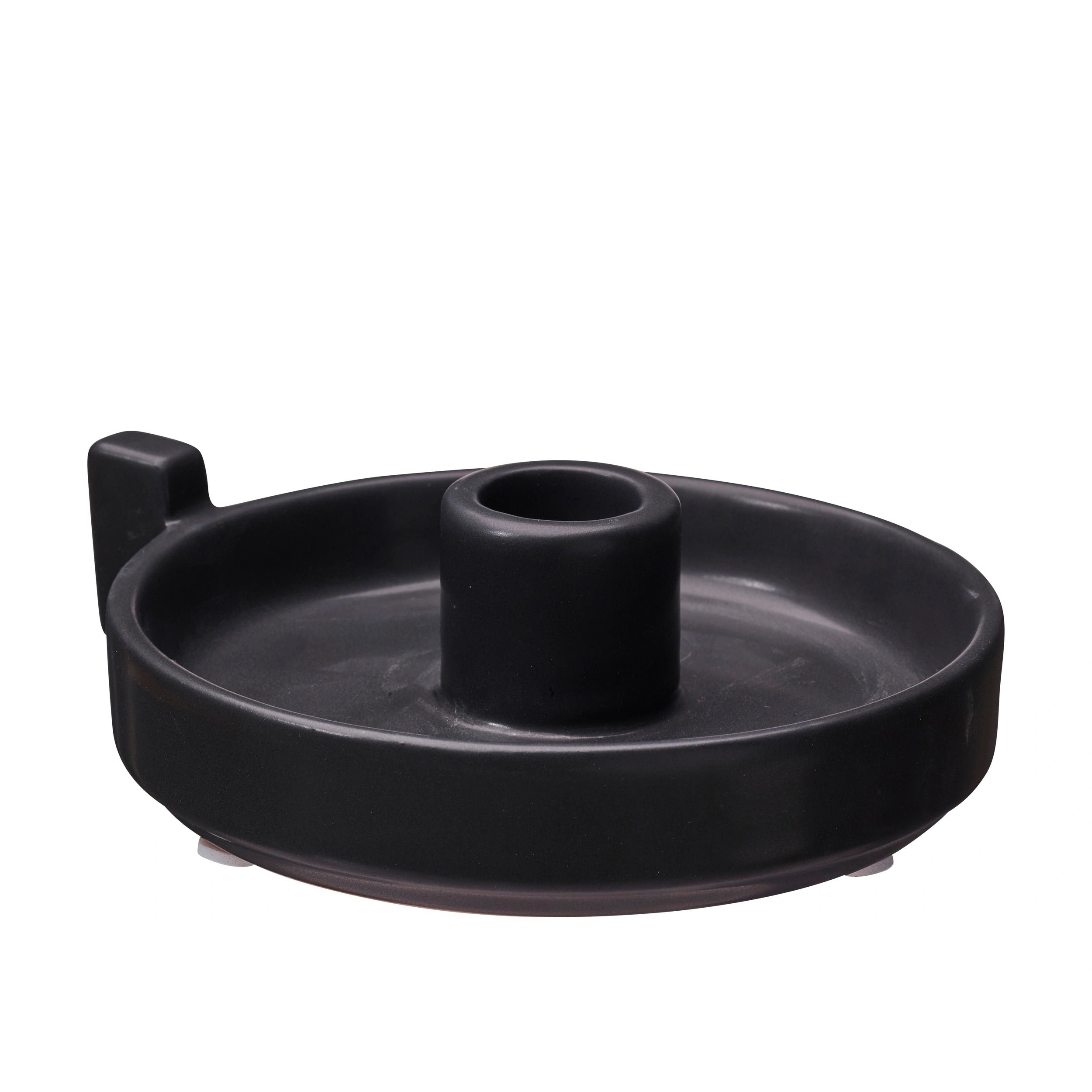 Wikholm Rachel Candleholder Matt Black