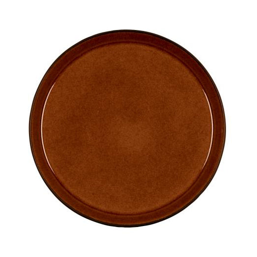 Bitz Gastro Dinner Plate Black and Amber 27cm