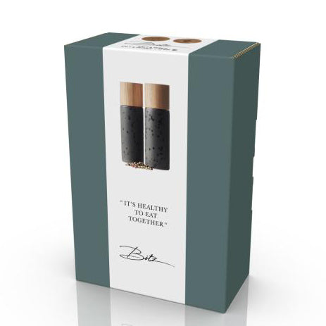 Bitz Salt and Pepper Grinder Matt Black