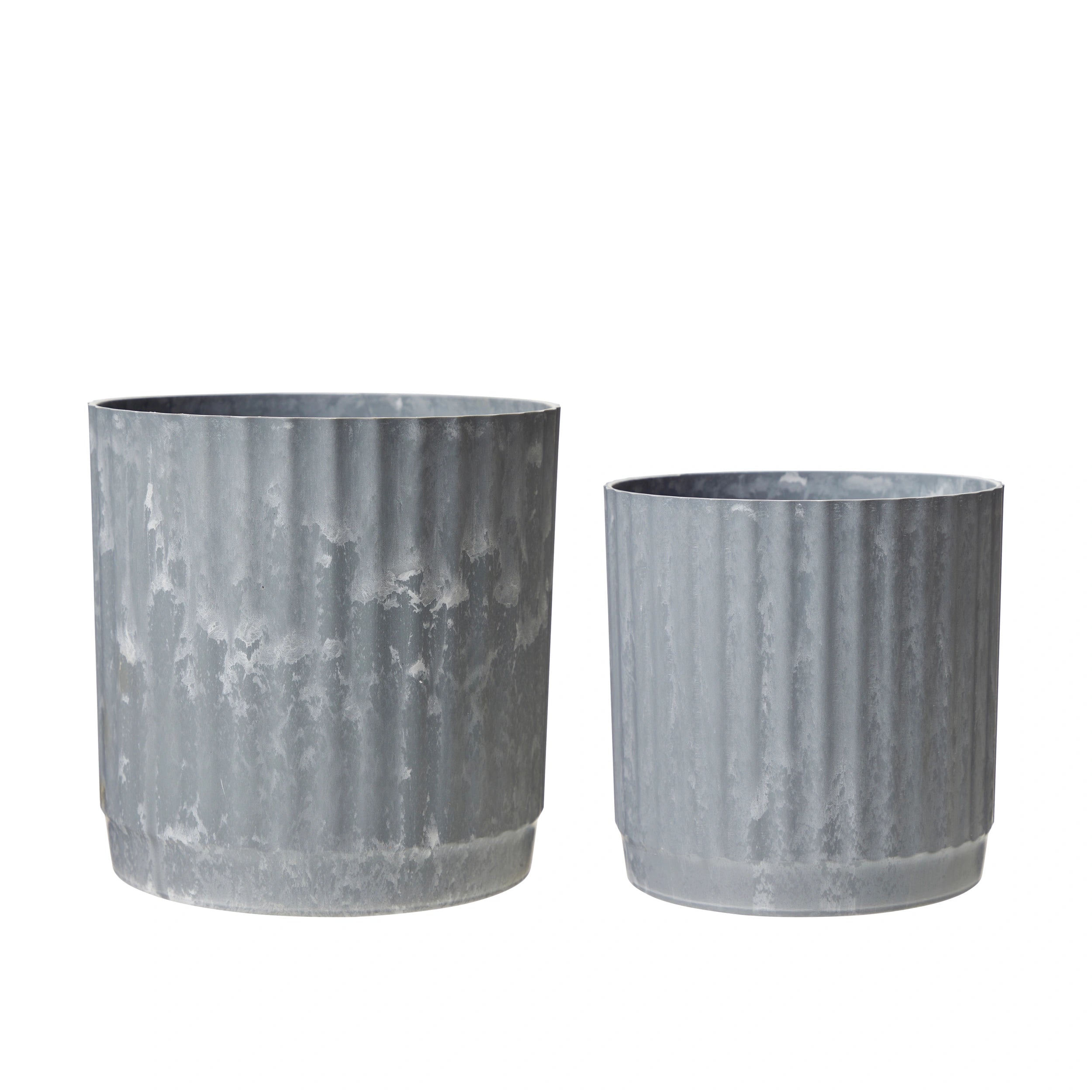 Wikholm Yodit Pot Set of 2 Melange Grey