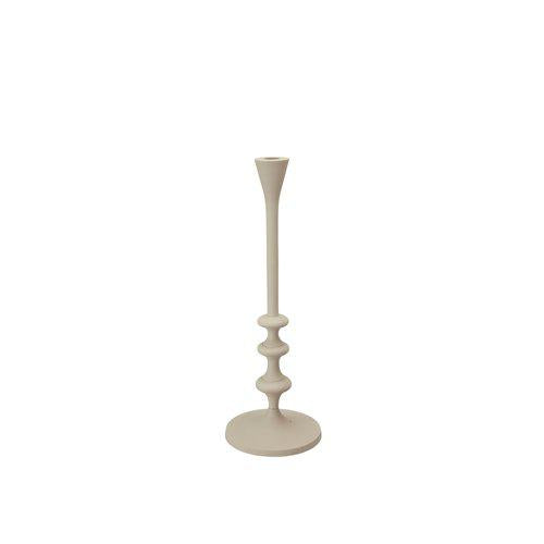 Wikholm Malia Candle Holder Matt Beige 43cm