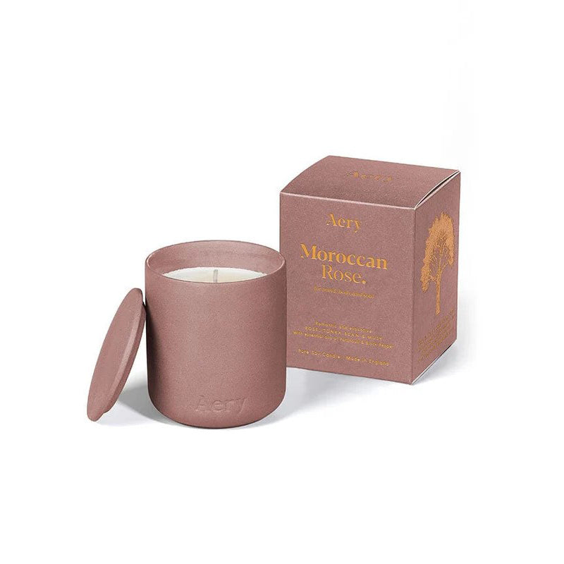 Aery Living Moroccan Rose Scented Candle