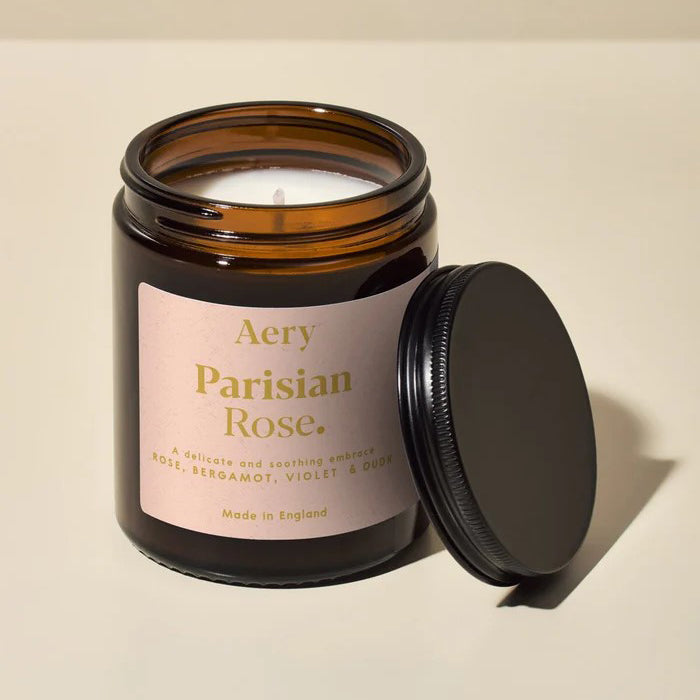 Aery Living Parisian Rose Scented Jar Candle