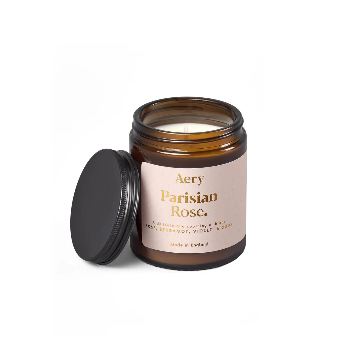 Aery Living Parisian Rose Scented Jar Candle