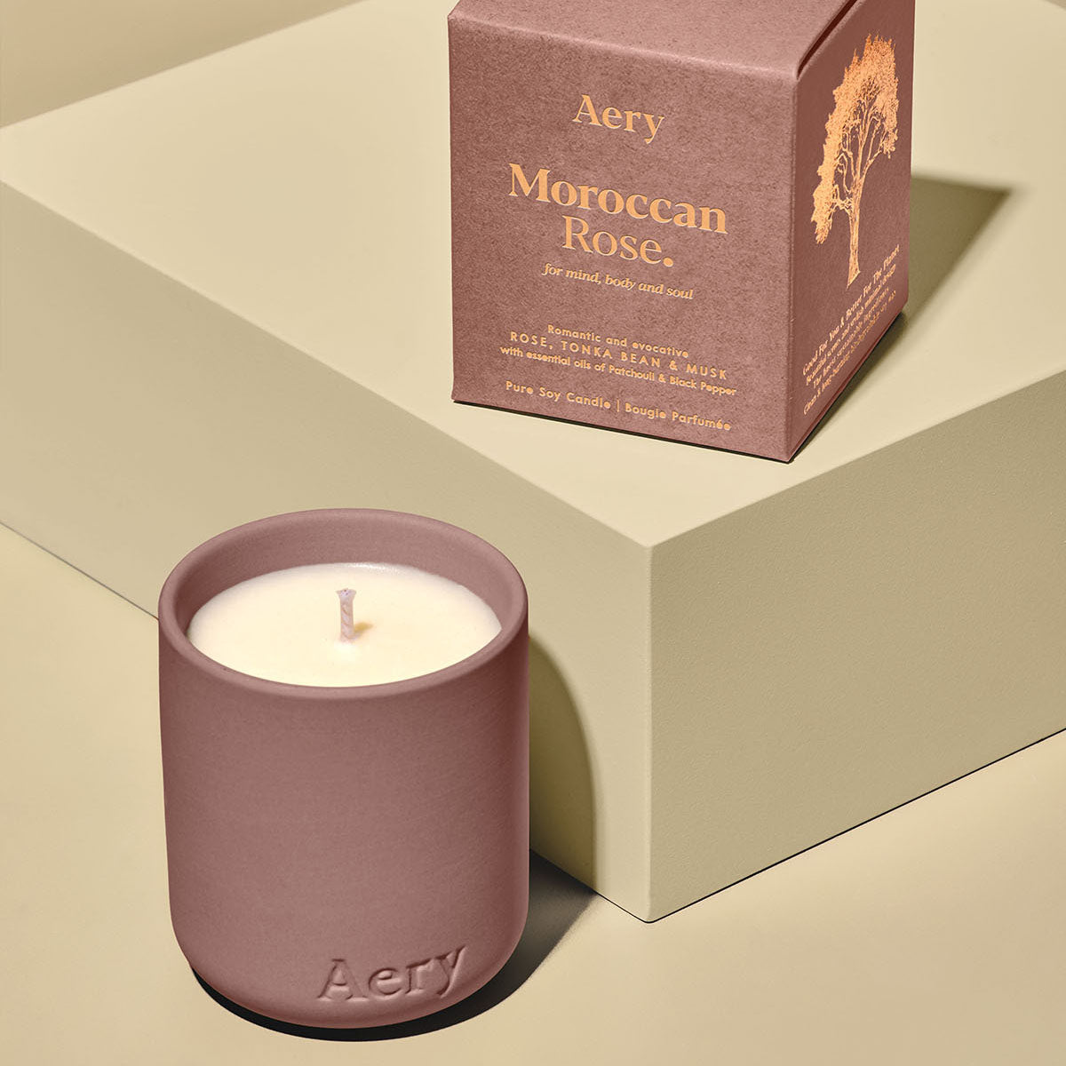 Aery Living Moroccan Rose Votive Candle