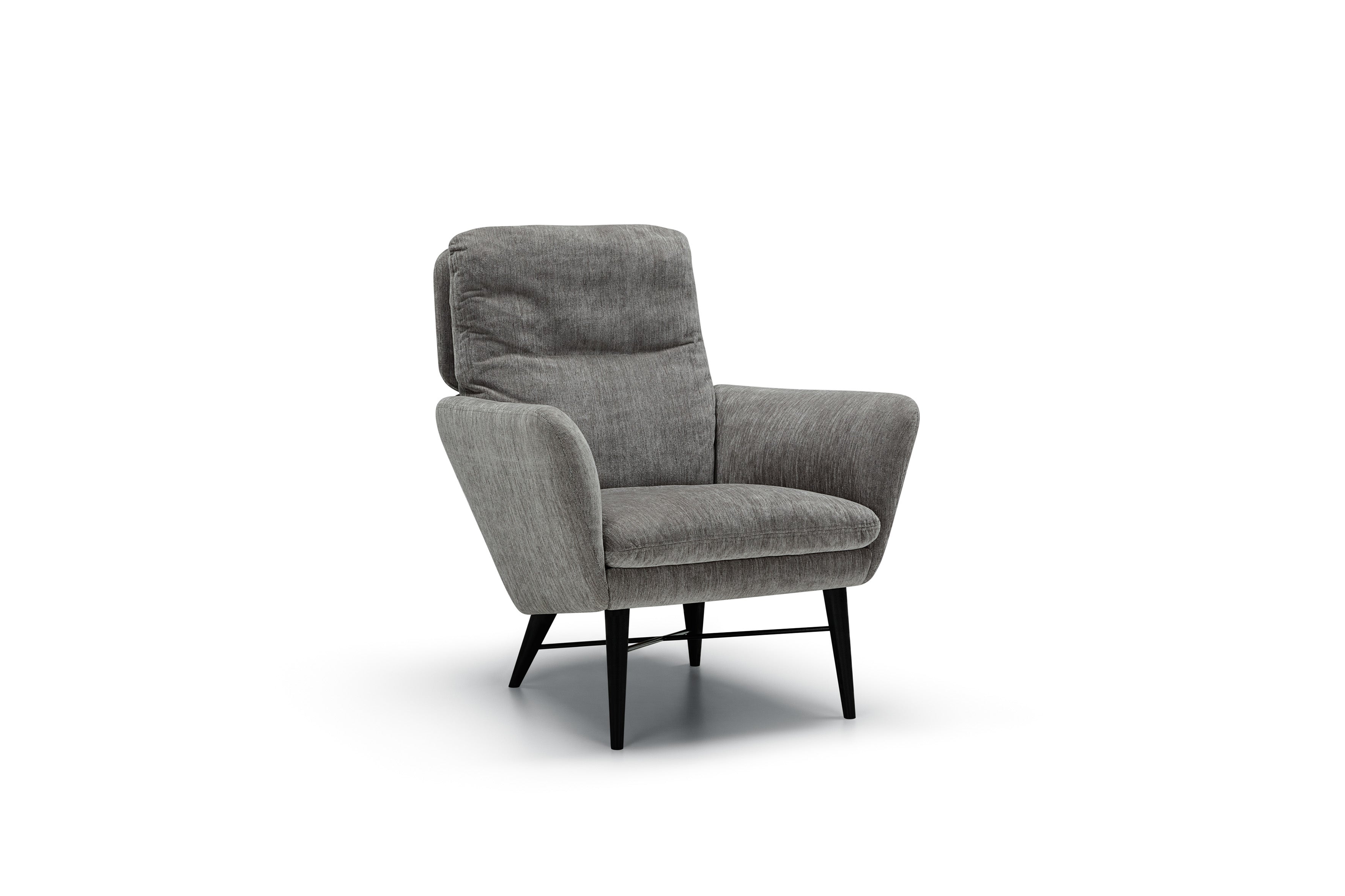 Mastrella Aida Armchair with Wooden Legs