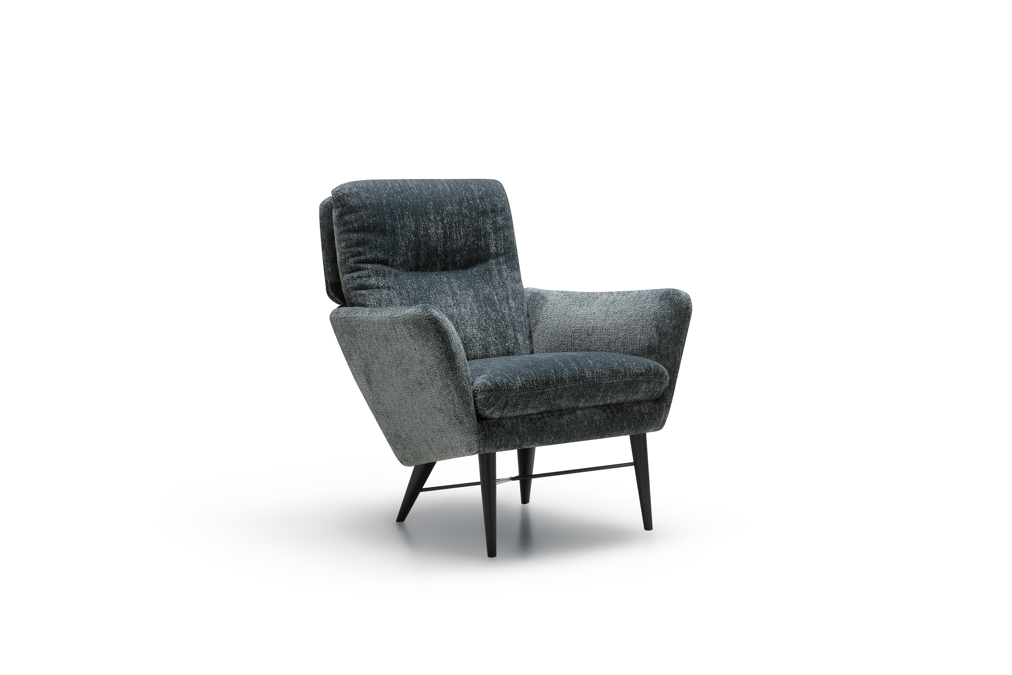 Mastrella Aida Armchair with Wooden Legs