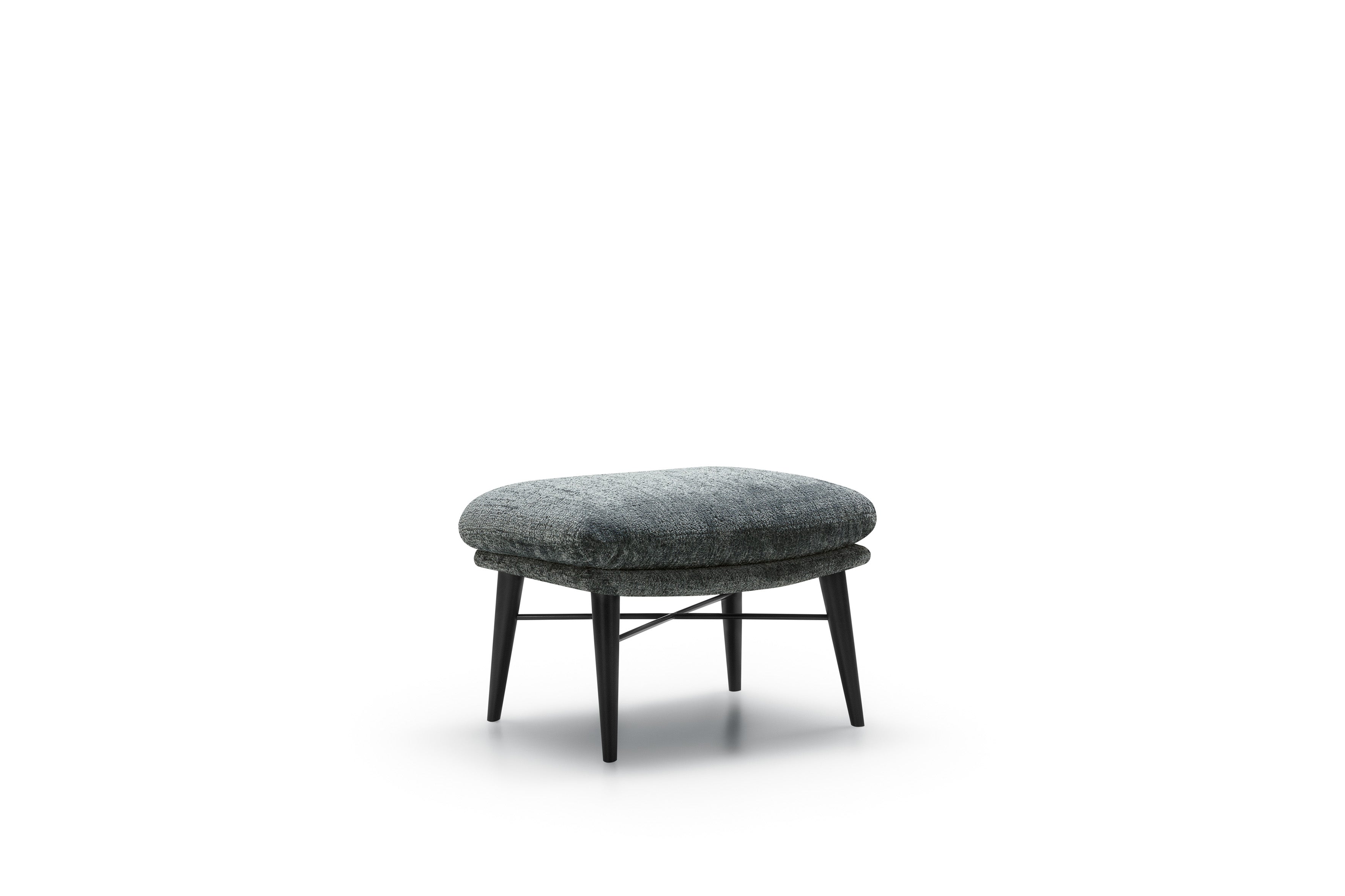 Mastrella Aida Footstool with Wooden Legs