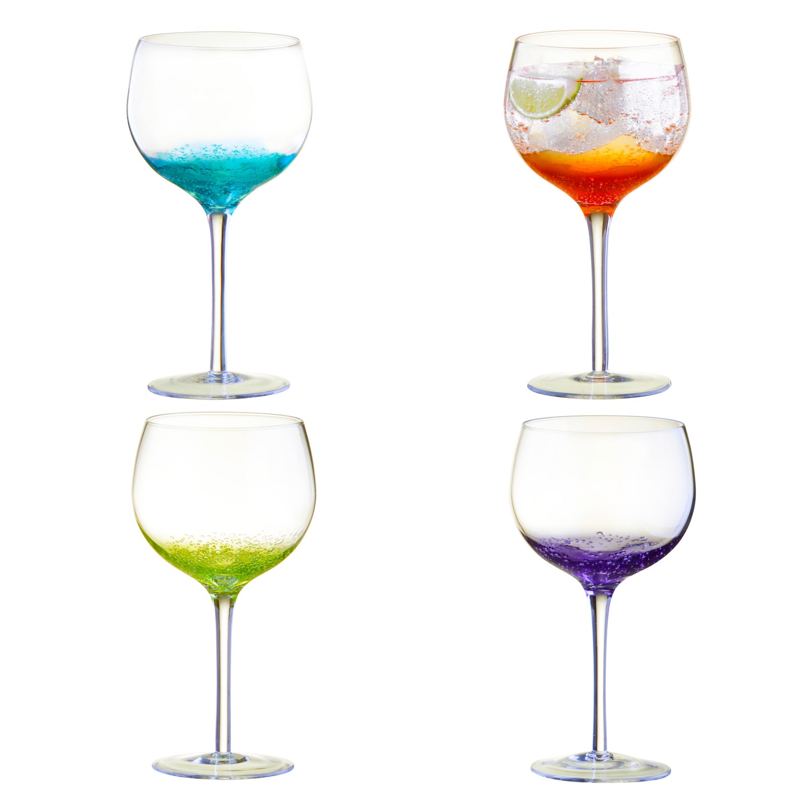 DRH Set of 4 Fizz Gin Glasses