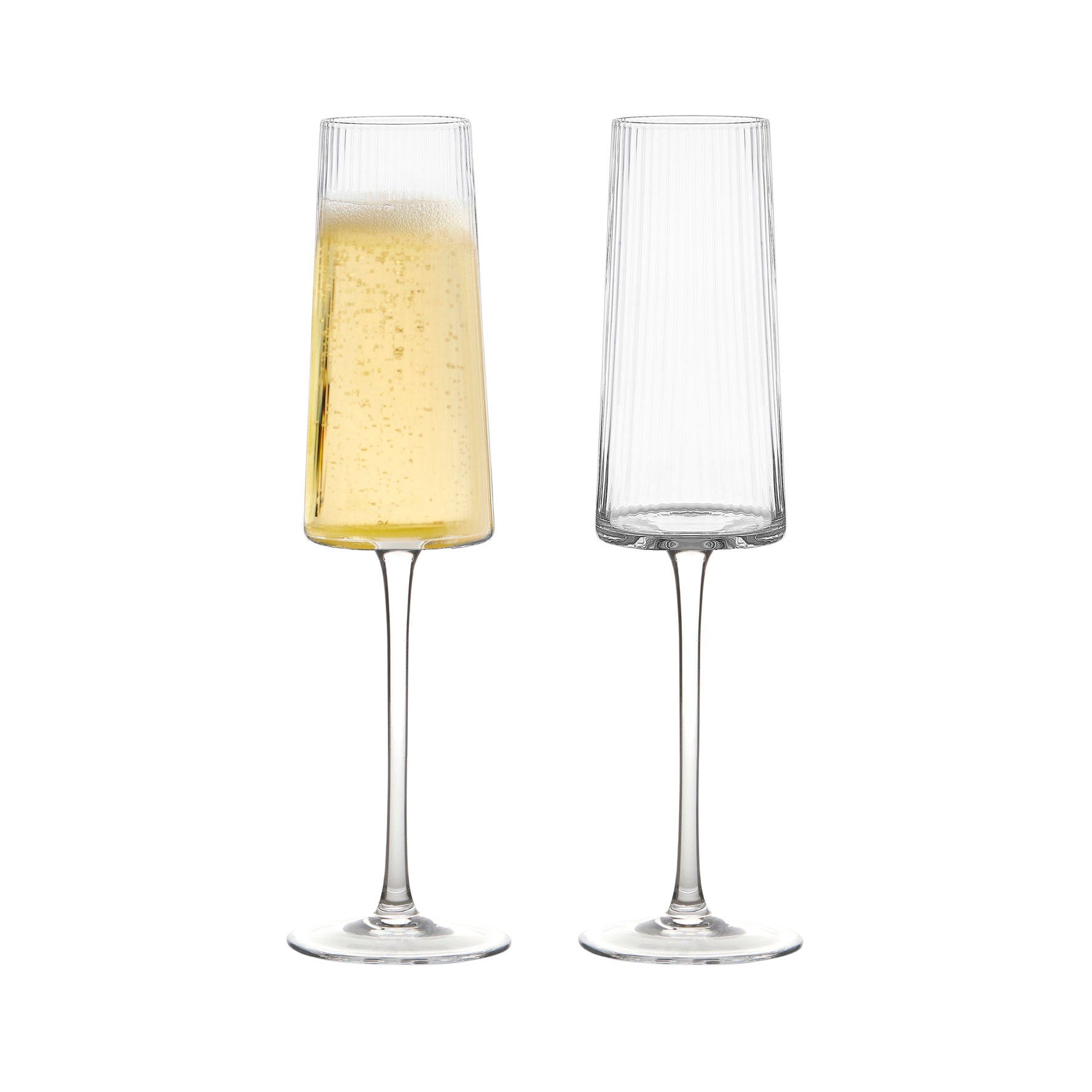 DRH Set of 2 Empire Champagne Flutes