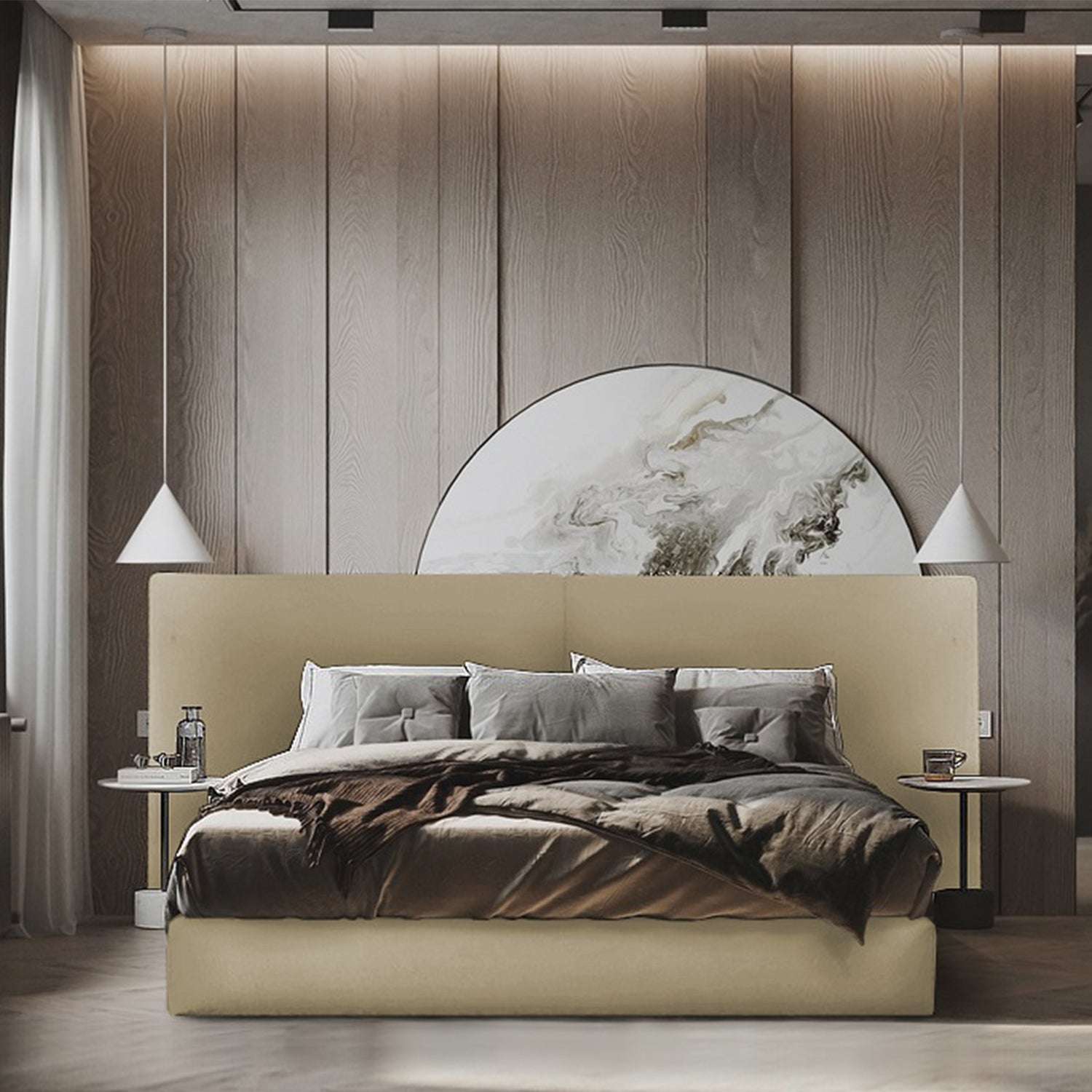 Linne Beds Britt Bed Frame and Headboard