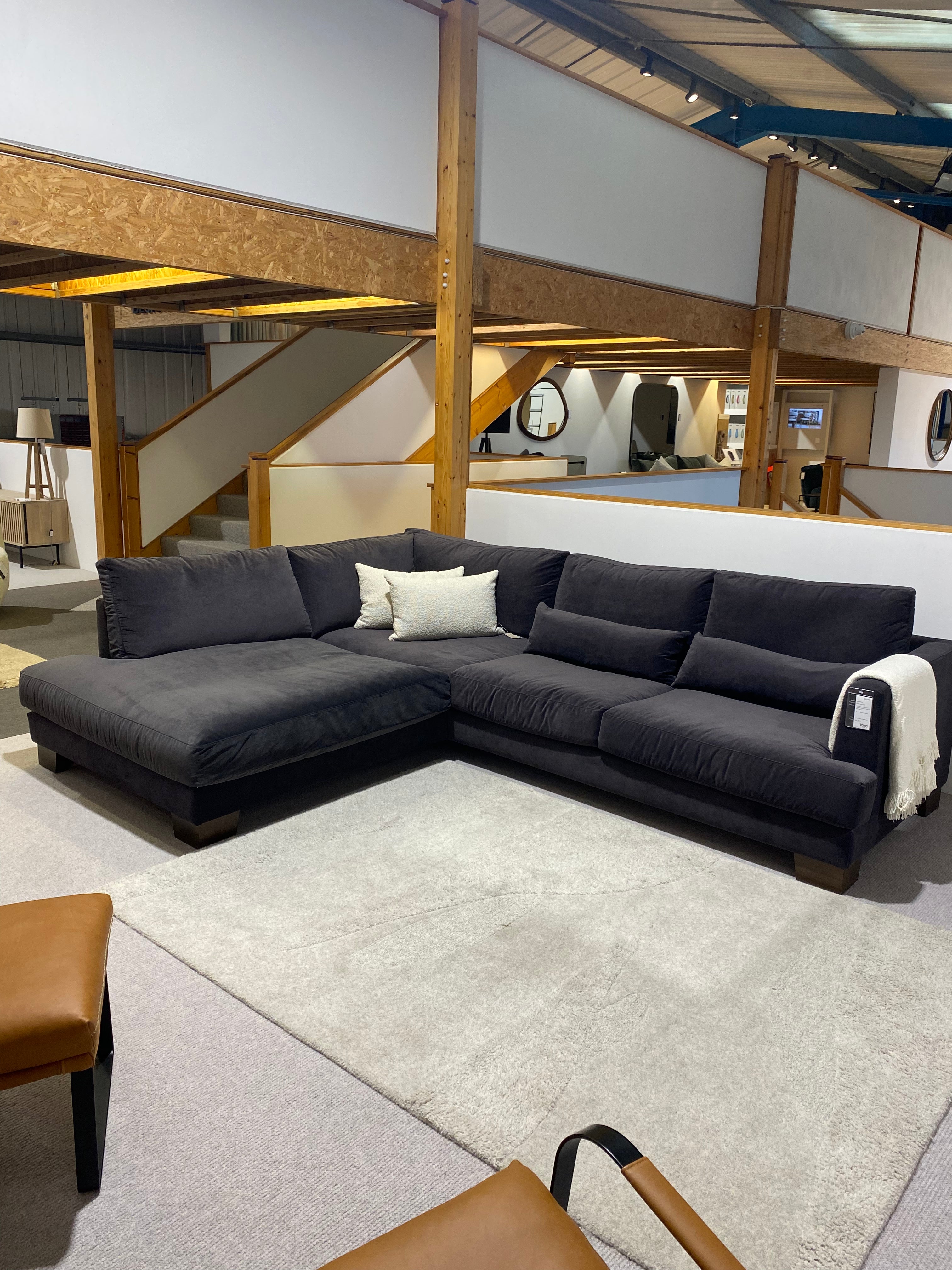 Ex Display Mastrella Bruno Set 2 Corner Sofa