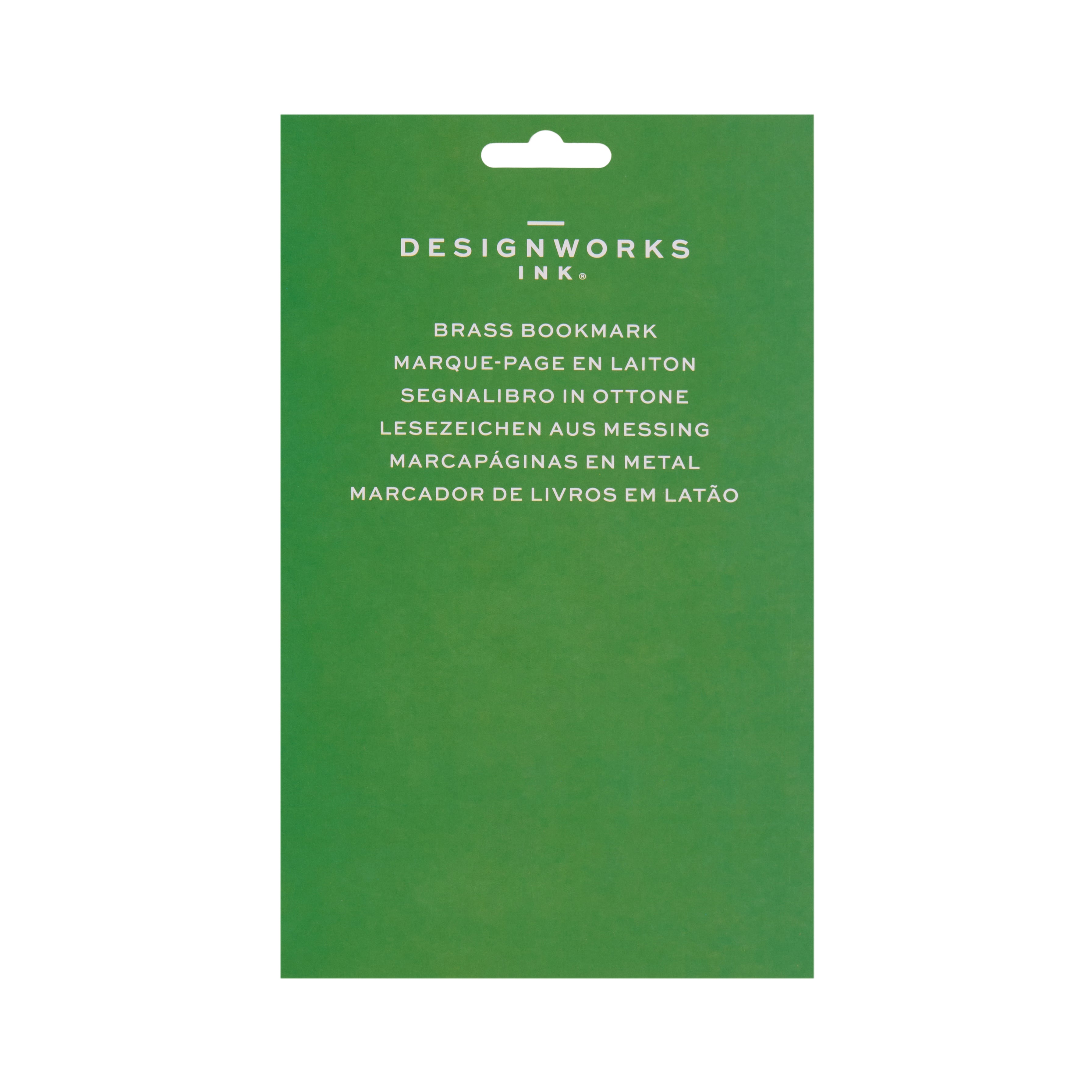 Designworks Sardines Brass Bookmark