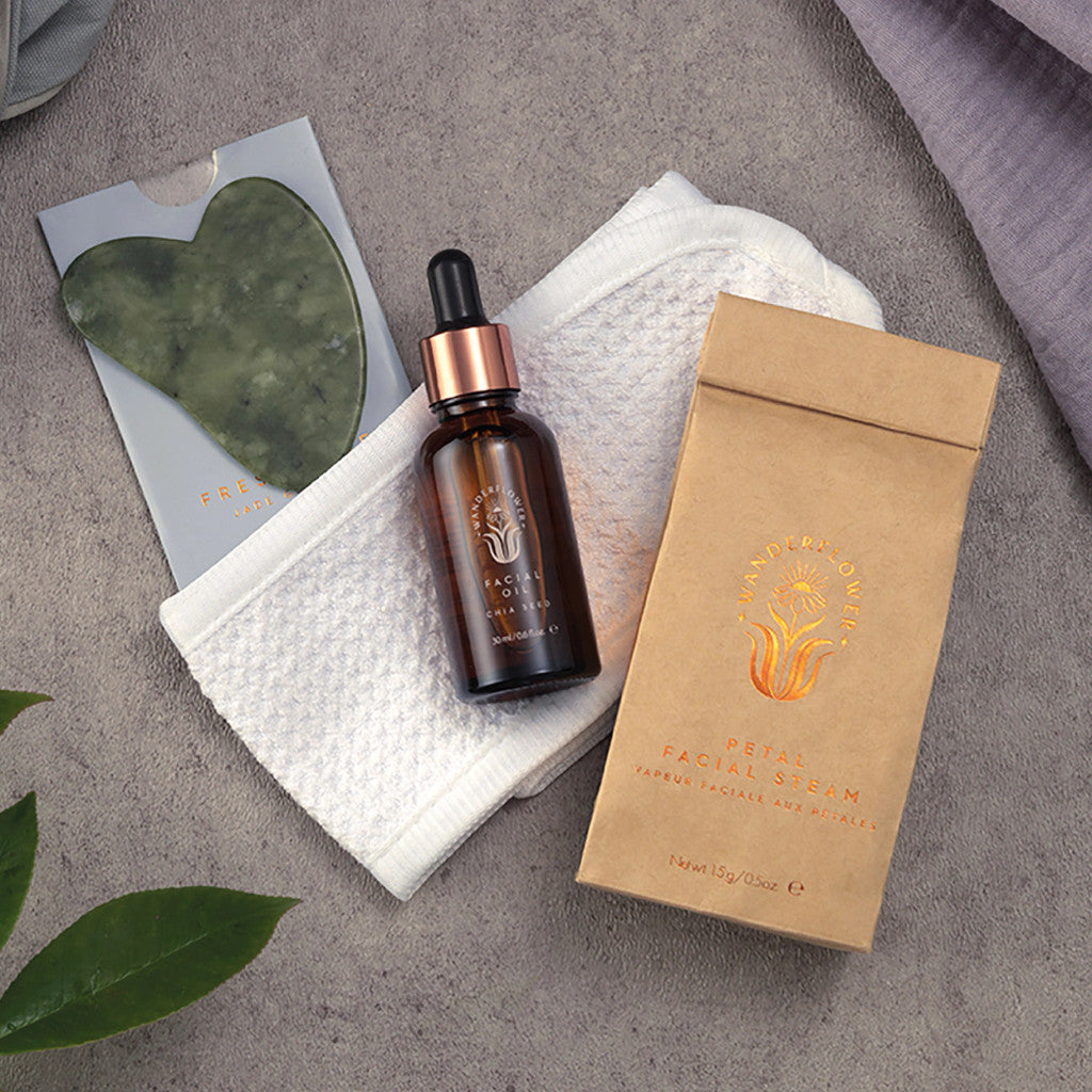 Wanderflower Fresh Face Skin Care Ritual Set - Chia Seed - Revitalising