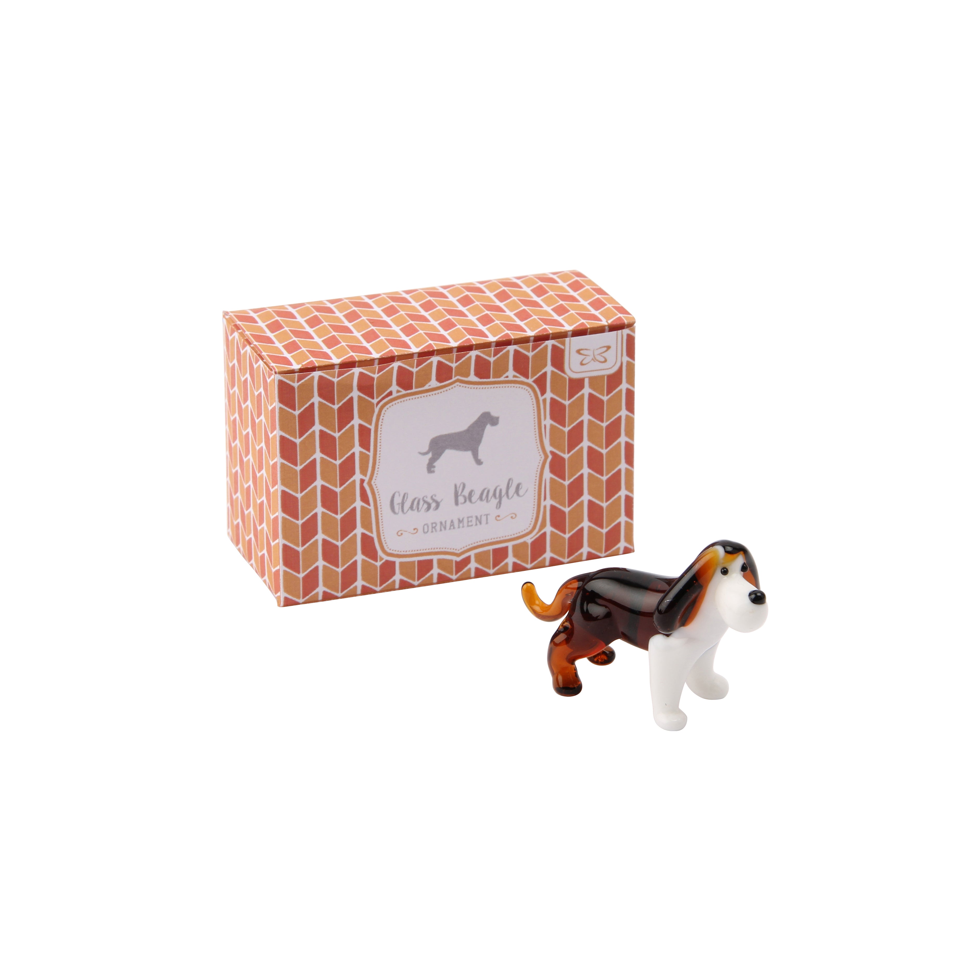 CGB Giftware Glass Beagle