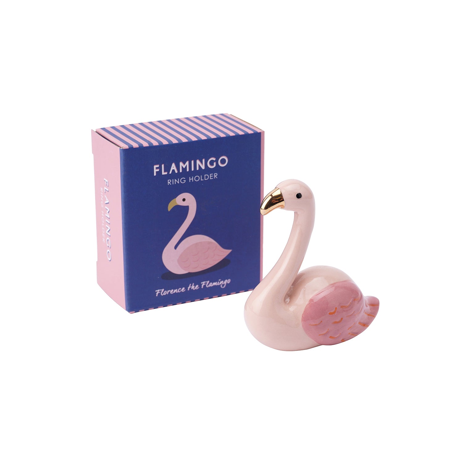CGB Giftware Florence The Flamingo Ring Holder