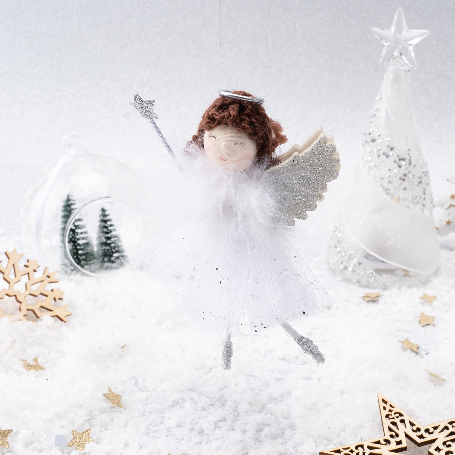 CGB Giftware Silver Fairy Hanging Decoration