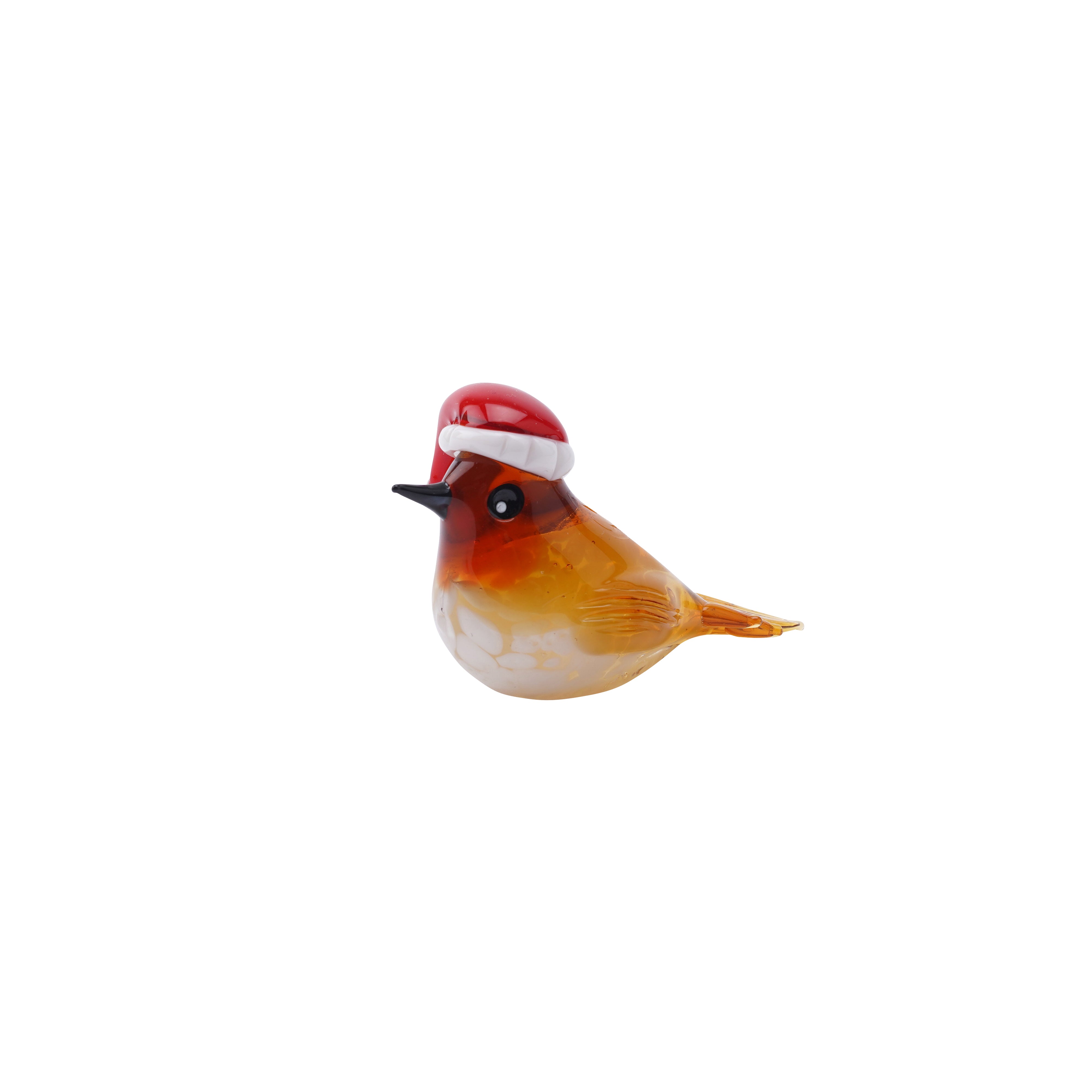 CGB Giftware Artisan Glass Festive Robin