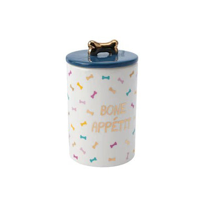 CGB Giftware Top Dog 'Bone Appetit' Ceramic Treat Jar