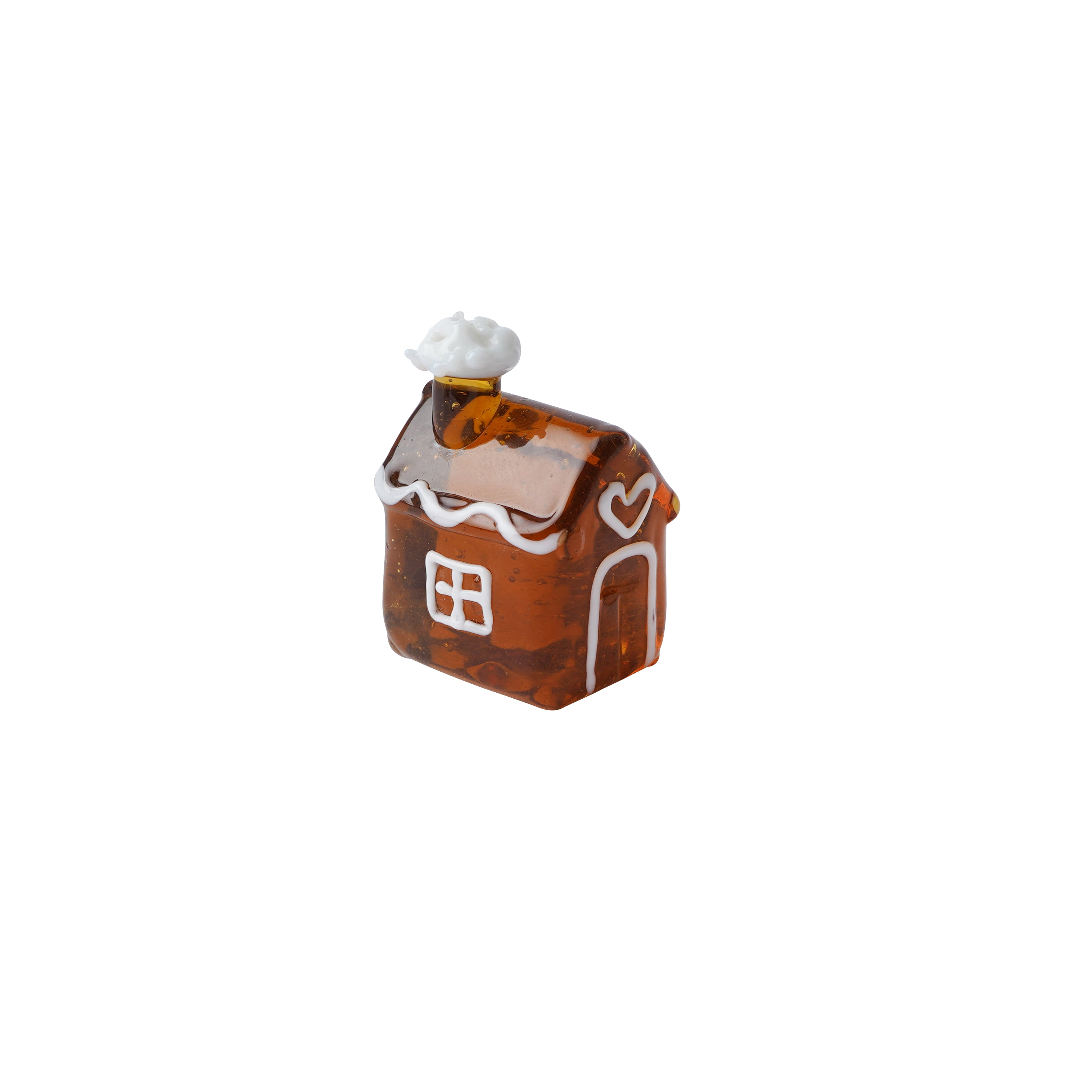 CGB Giftware Artisan Glass Gingerbread House