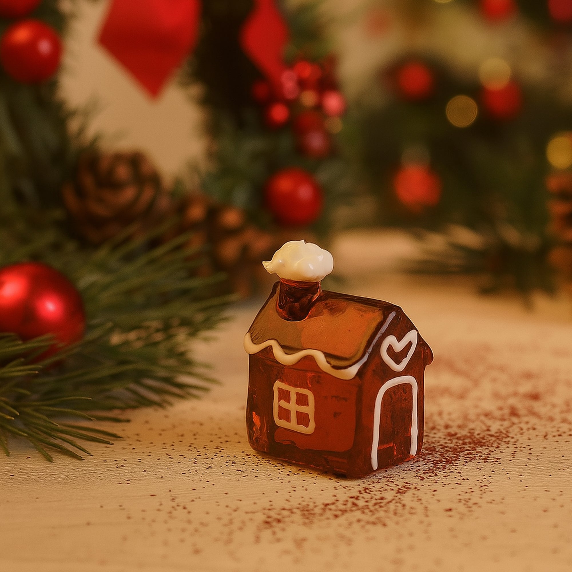 CGB Giftware Artisan Glass Gingerbread House