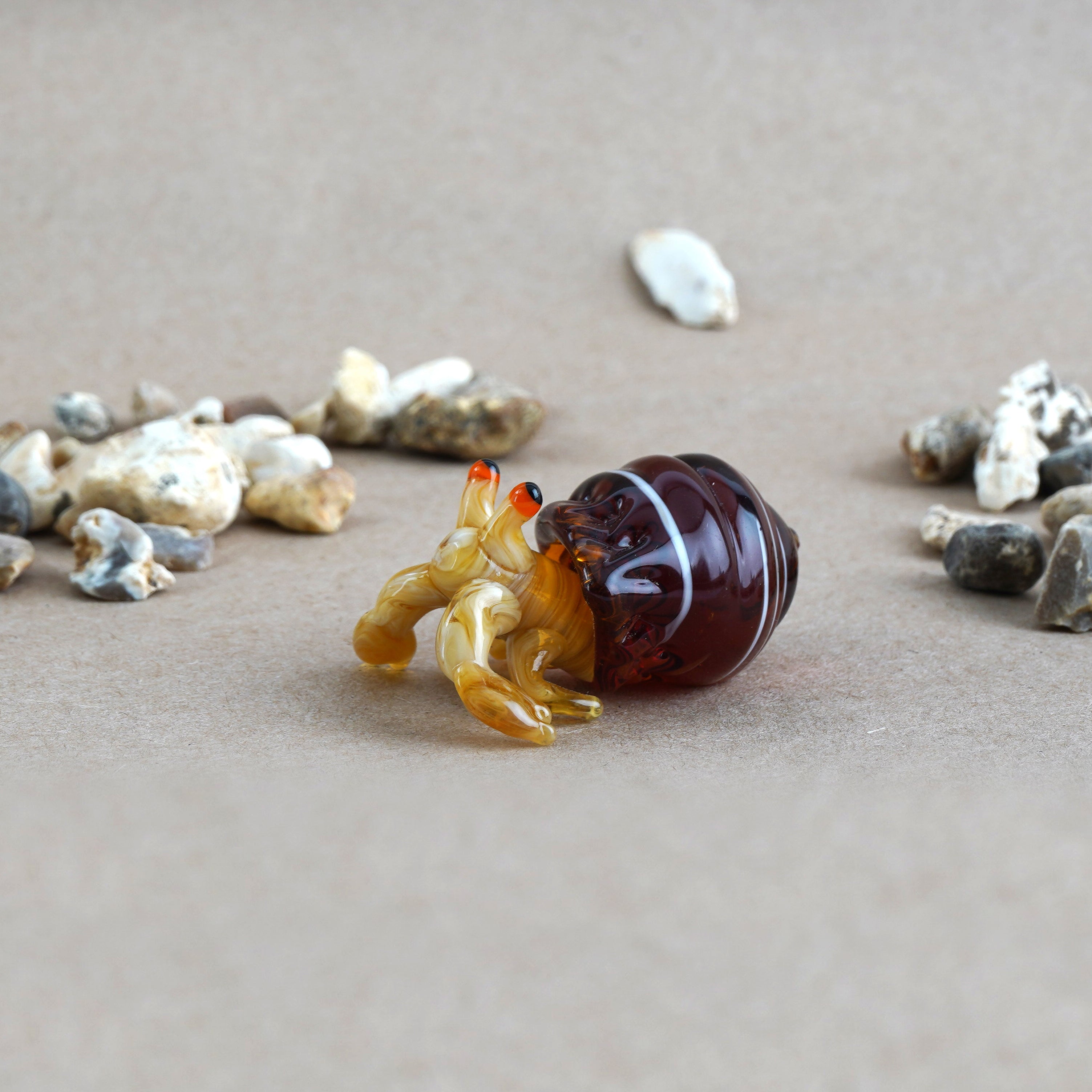 CGB Giftware Artisan Glass Hermit Crab