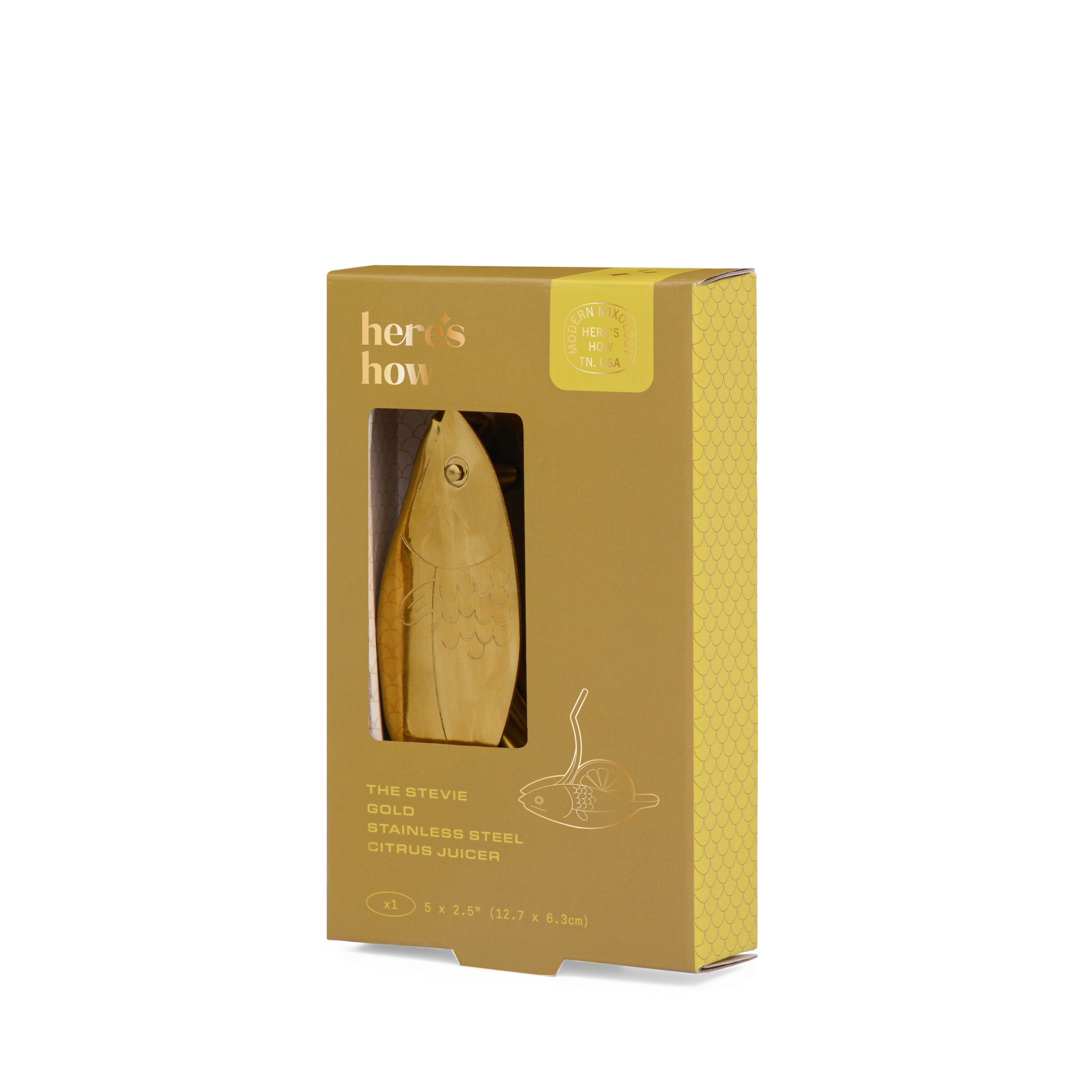 Designworks The Stevie Fish Citrus Juicer