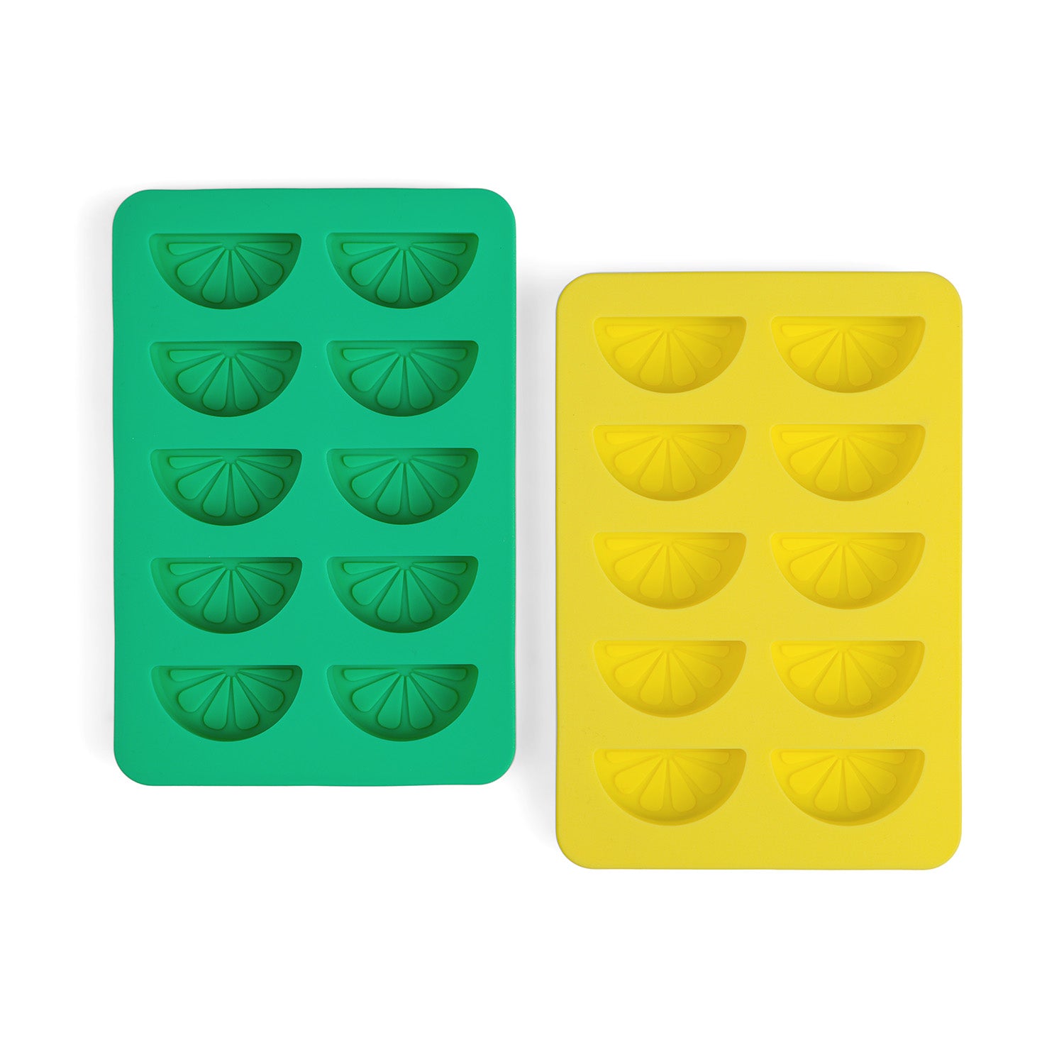 Designworks Dotty Citrus Wedge Ice Trays