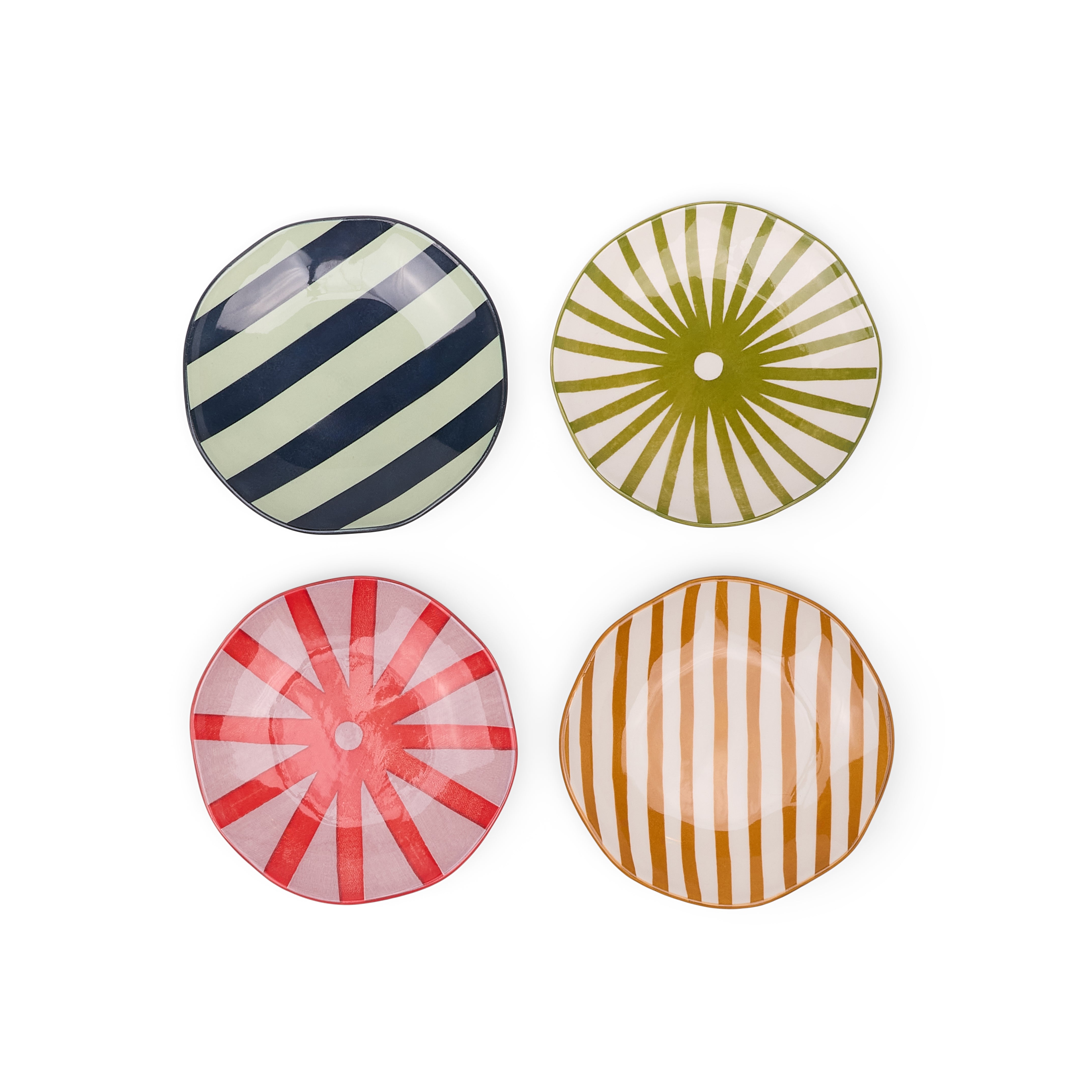 The Marley Set of 4 Appetizer Plates