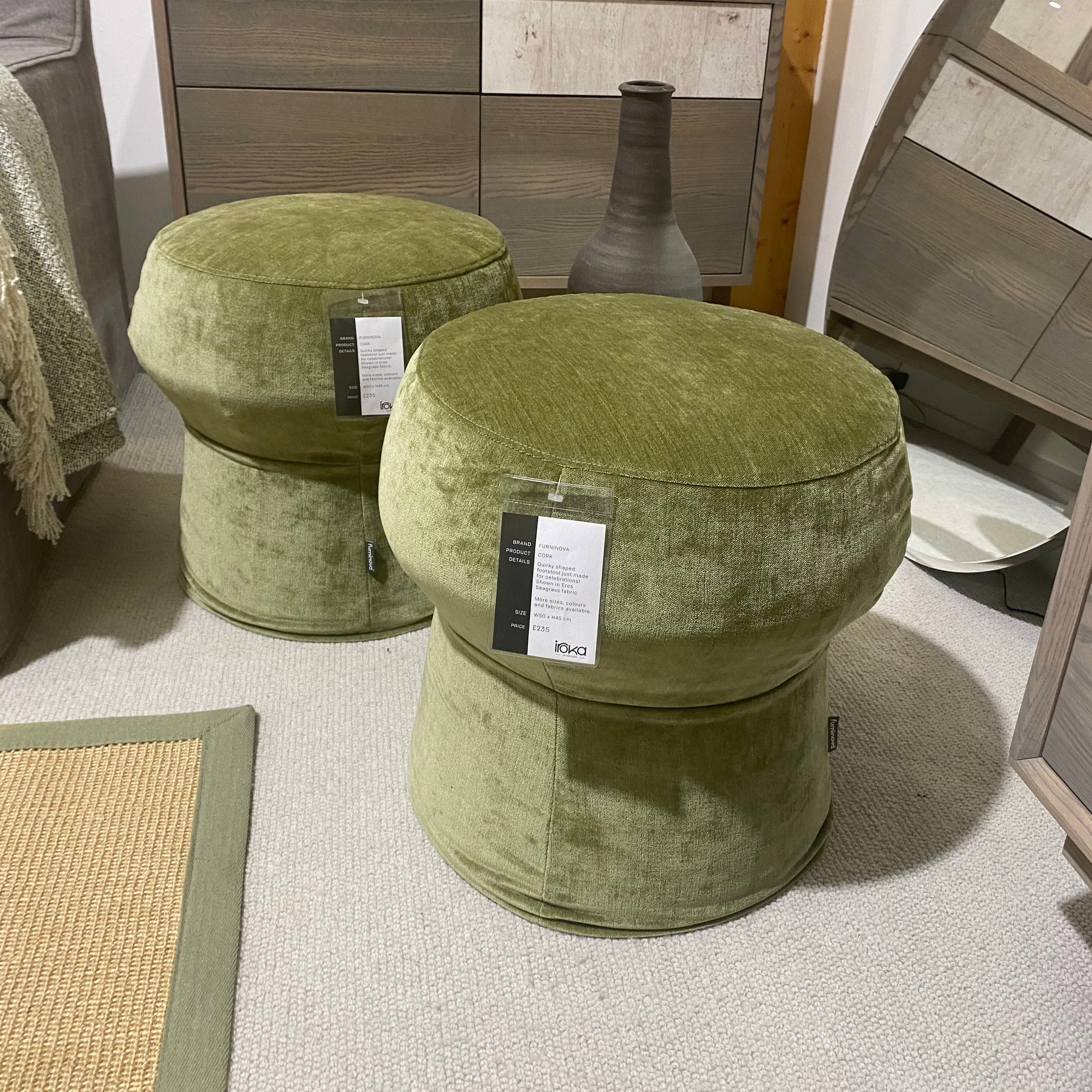 Ex Display Furninova Cork Pouf