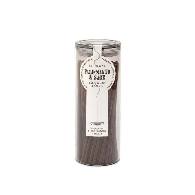 Designworks/Paddywax 100 Incense Sticks - Palo Santo & Sage