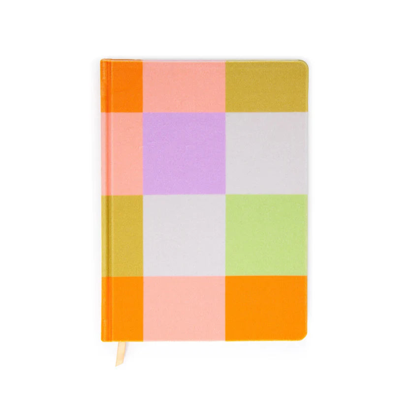 Designworks Jumbo Journal - Velvet Check