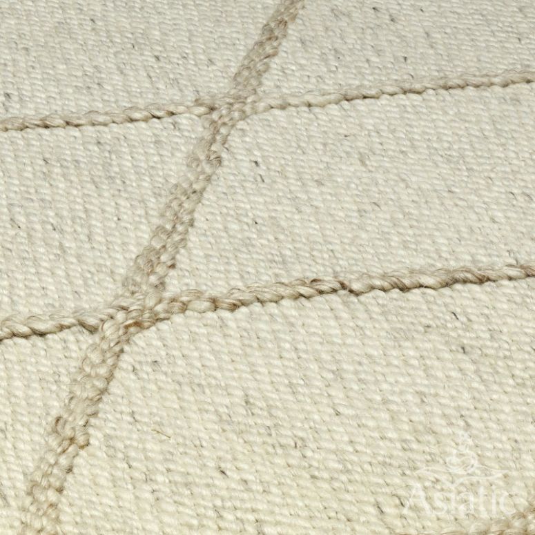 Asiatic Katherine Carnaby Diamond Coast Cream Rug