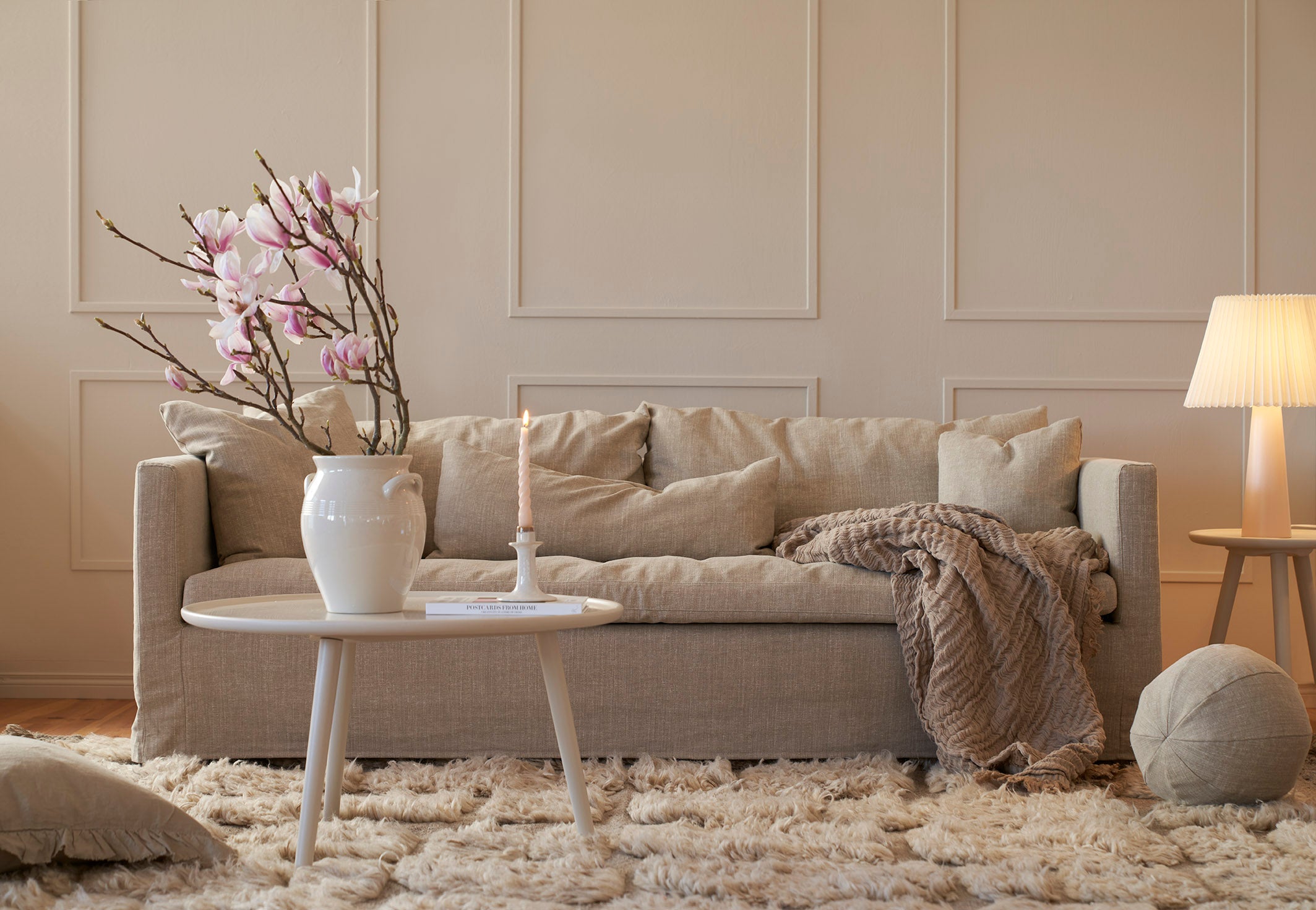 Mastrella Lana 3 Seater Sofa with Loose Cover