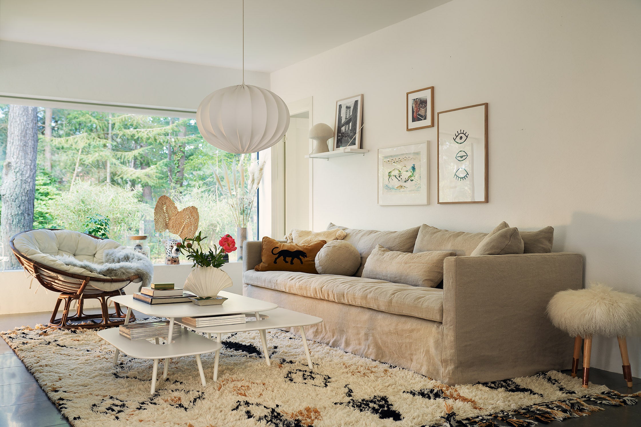 Mastrella Lana 4 Seater Sofa with Loose Cover