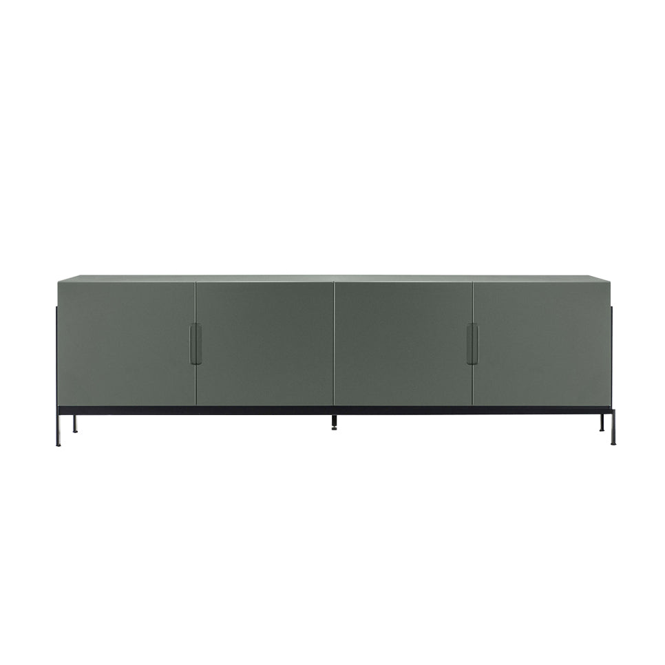 Novamobili Low Rectangular Float Sideboard 4 Door