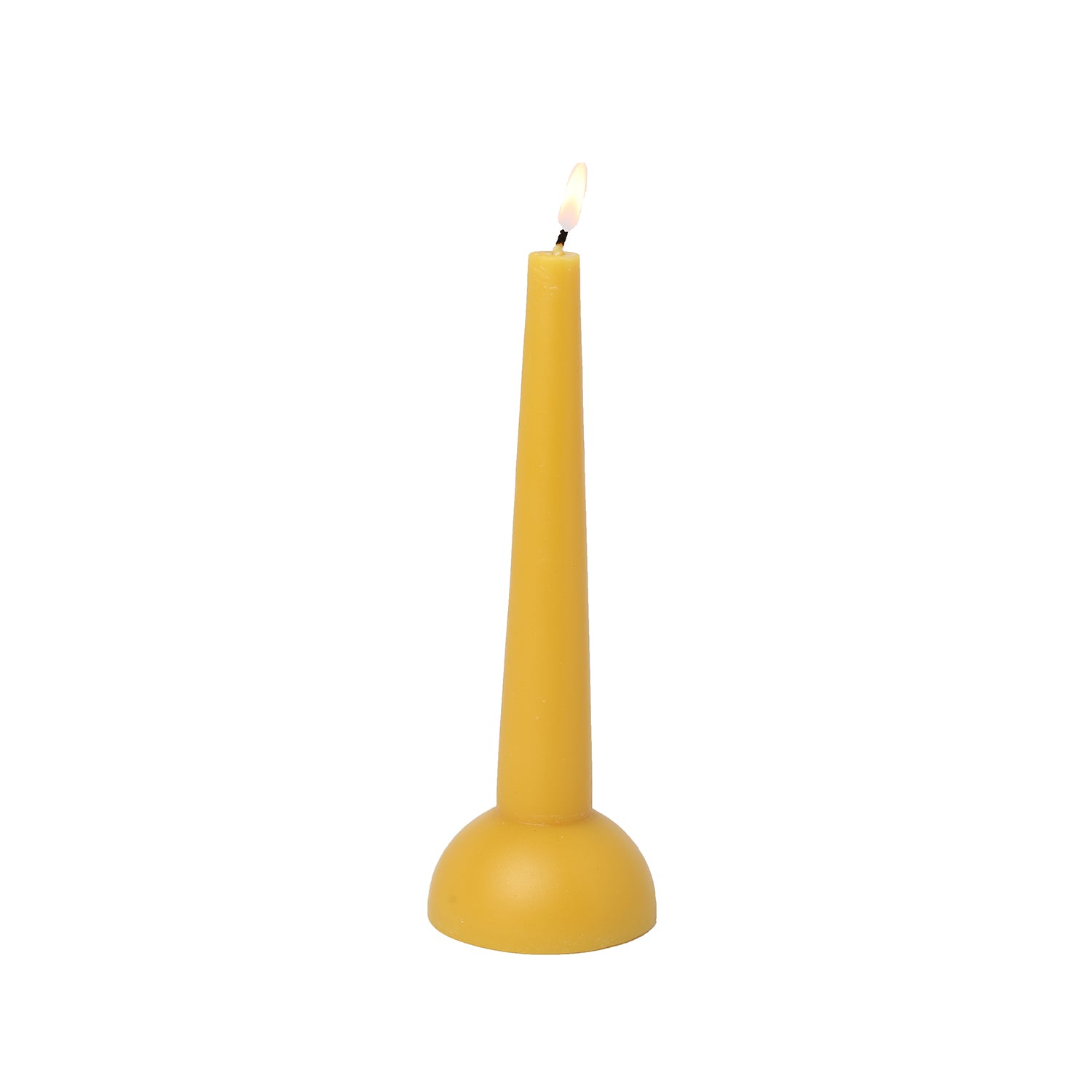 Designworks/Paddywax Totem Candle (133g) - Yellow - Kirby