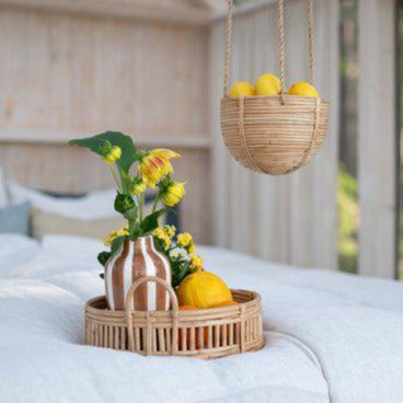 Wikholm Rubi Vase H20cm White/Brown