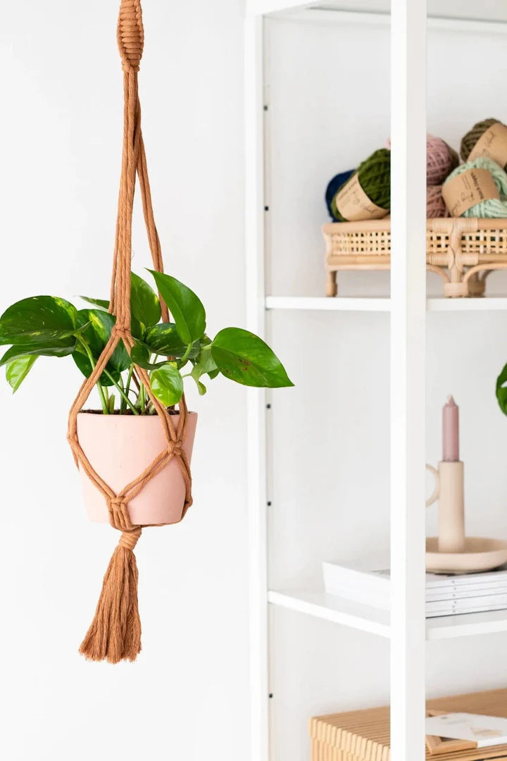 Stitch Happy Make Your Own Plant Hanger - Blush