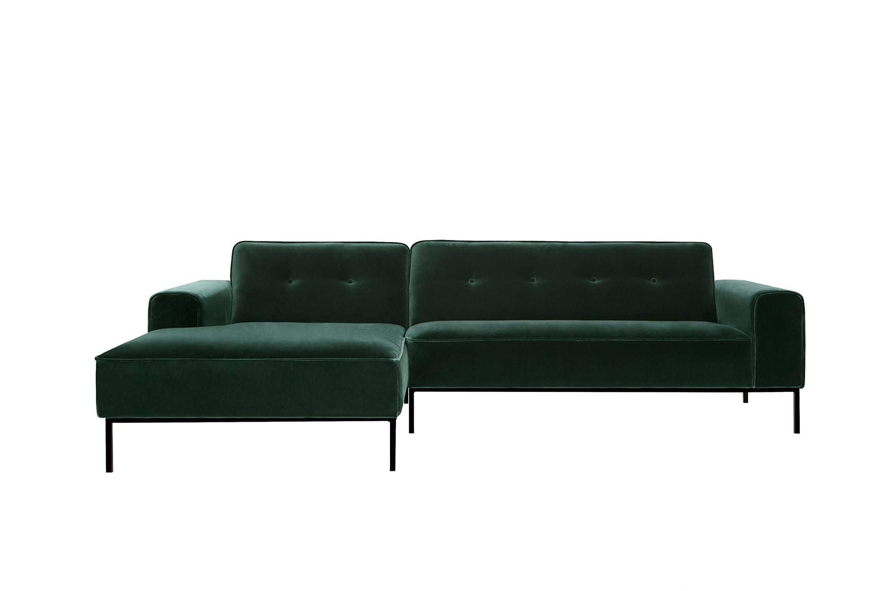 Mastrella Vezia Set 2 Corner Sofa with Buttons Left