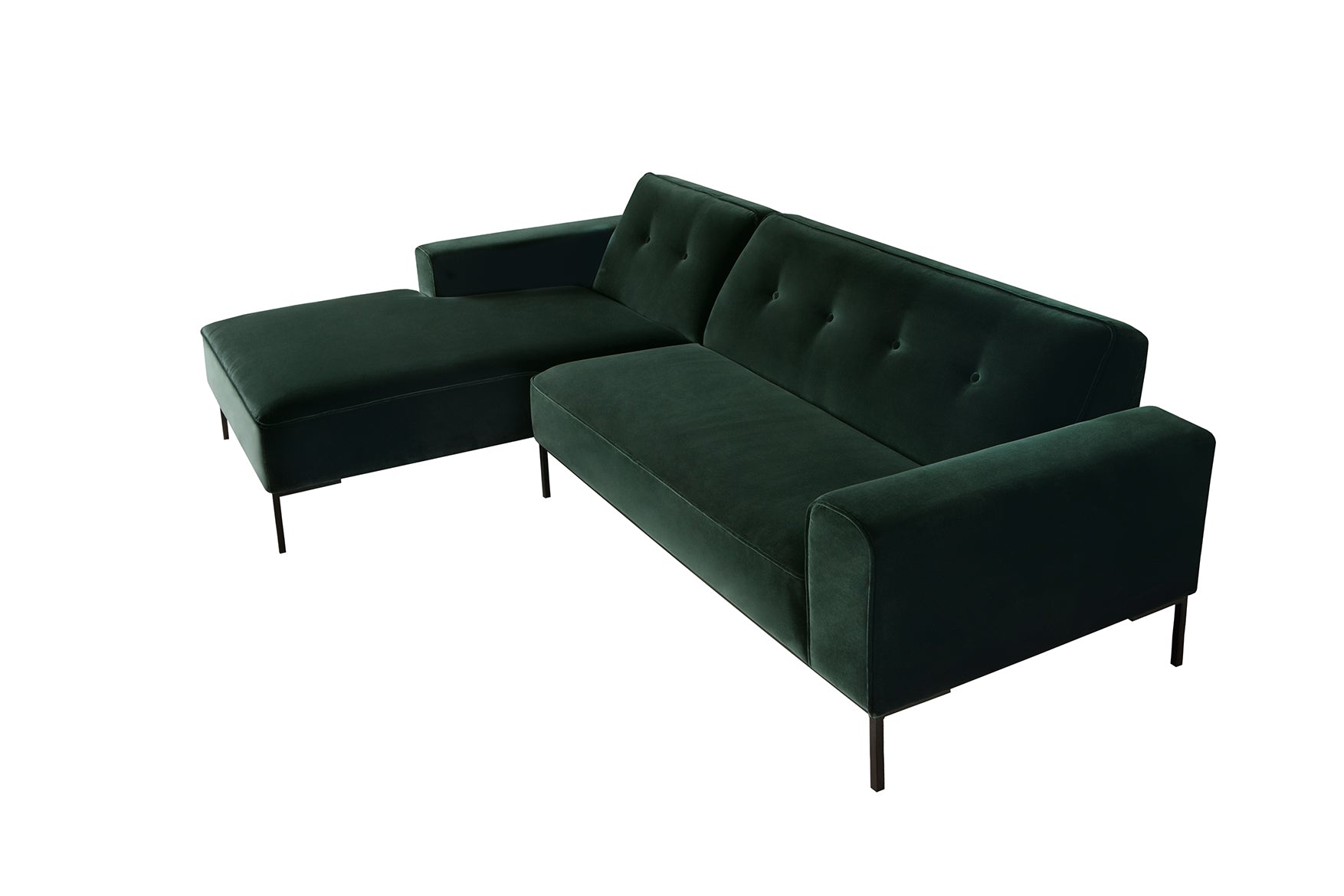 Mastrella Vezia Set 2 Corner Sofa with Buttons Left